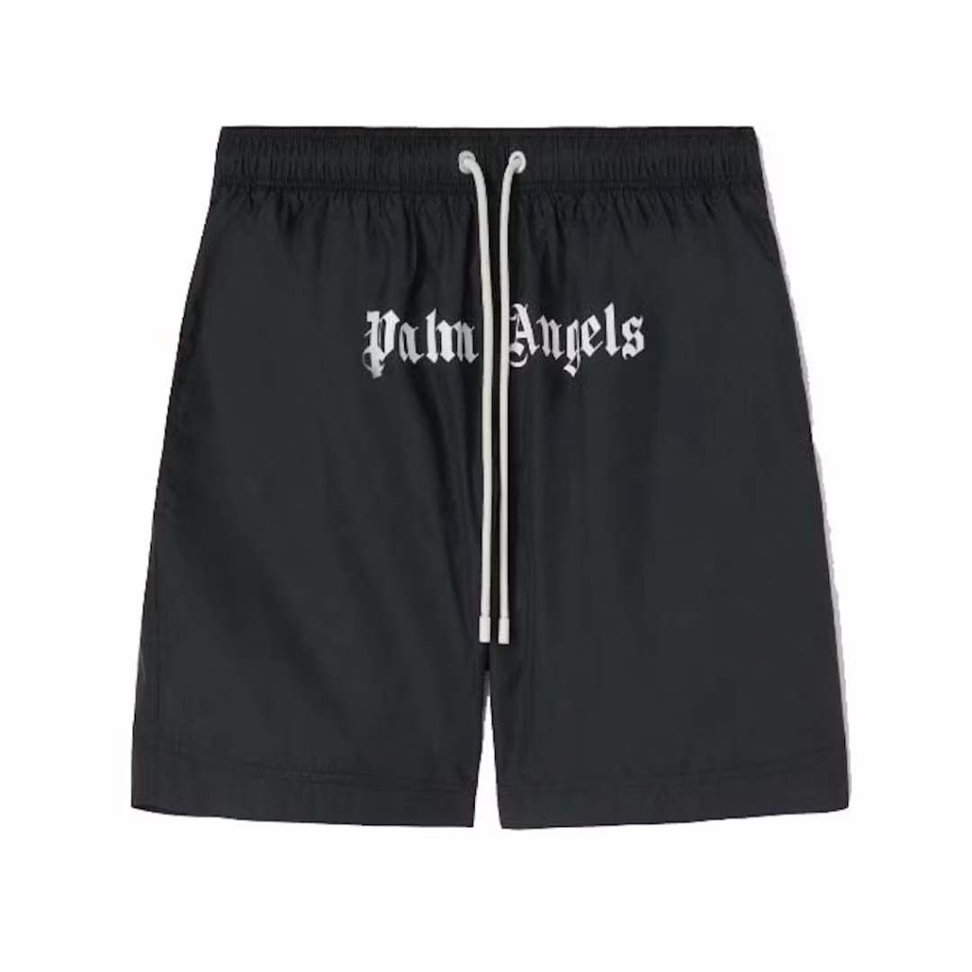 Palm Angels Classic Logo Swim Shorts Black Size US 34 / EU 50 - 1 Preview