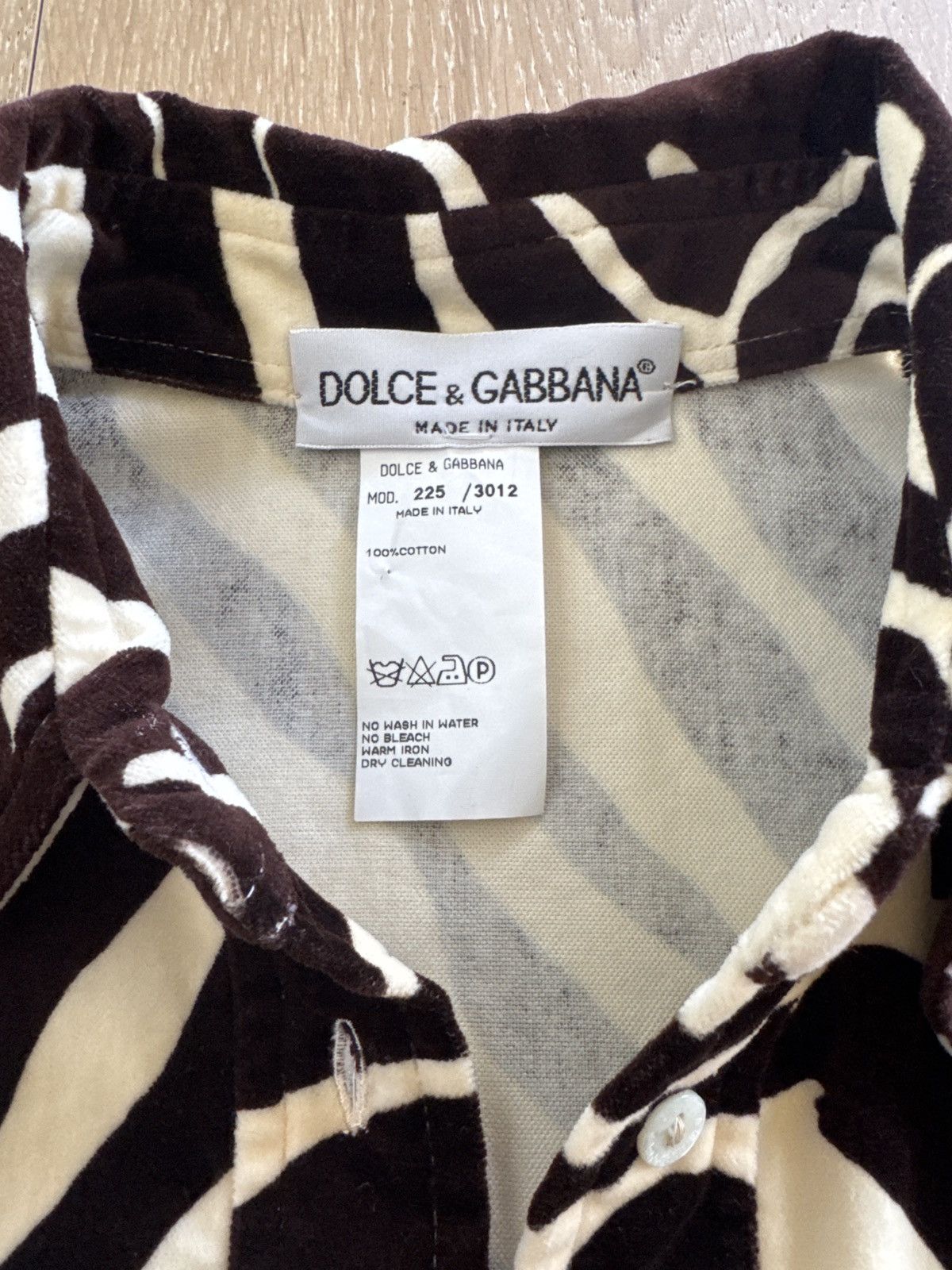 Dolce & Gabbana Vintage Dolce & Cabana Women’s Blouse Size S / US 4 / IT 40 - 3 Thumbnail