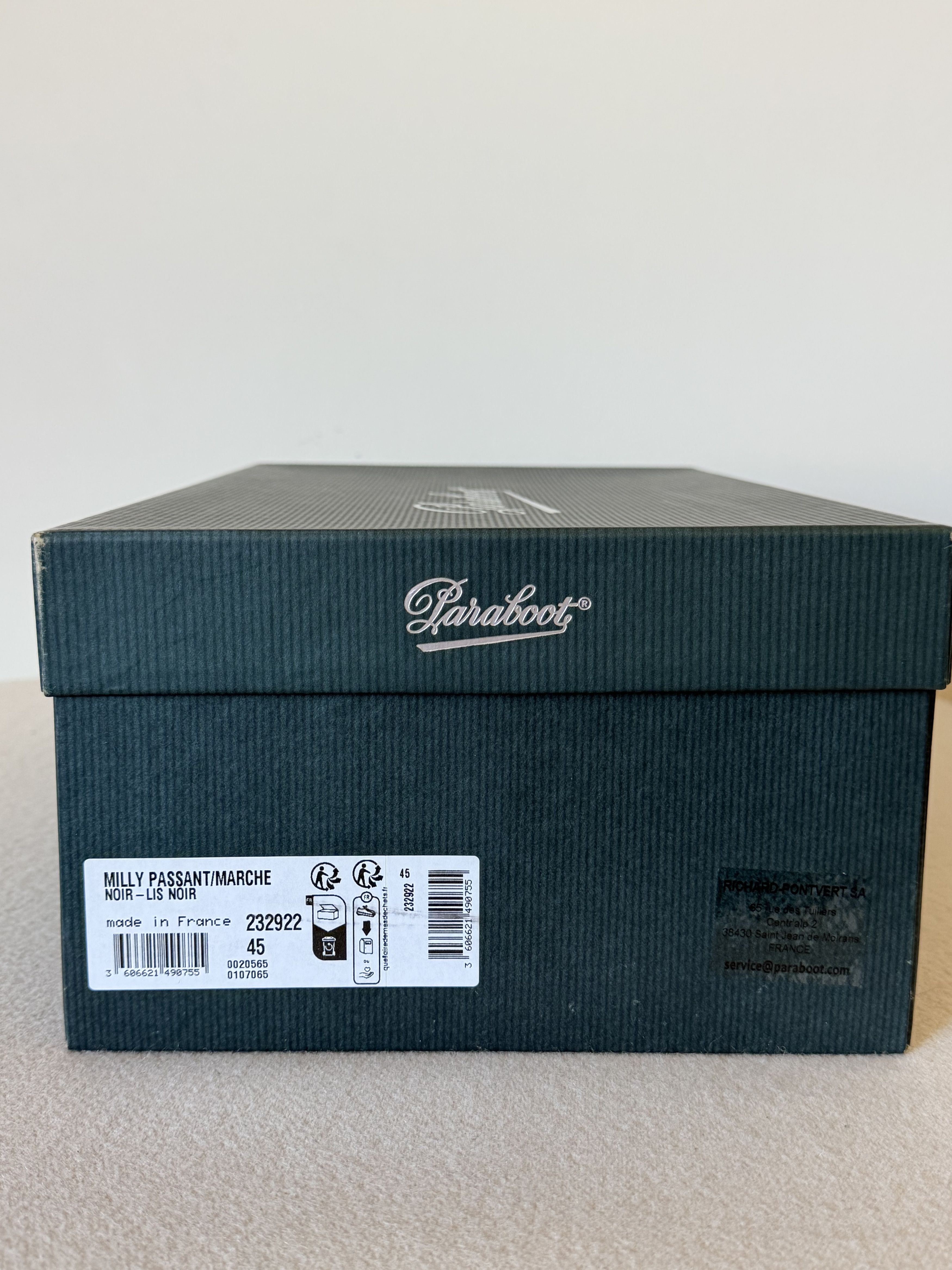 Paraboot Paraboot Milly Passant Marche in Black Leather Size US 12 / EU 45 - 8 Thumbnail
