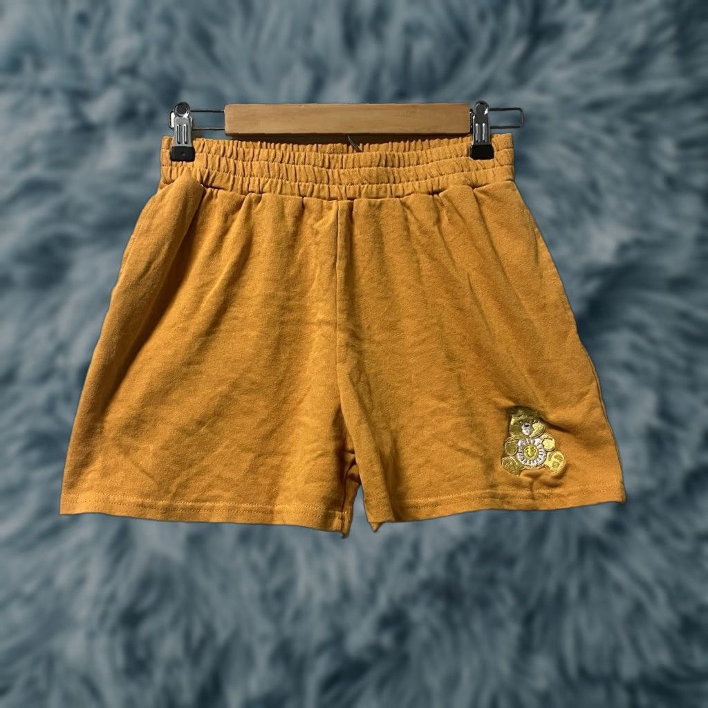Vintage Care Bears Shorts Women SM Boyfriend High Waisted Orange Embroidered Short Size 28" / US 6 / IT 42 - 1 Thumbnail