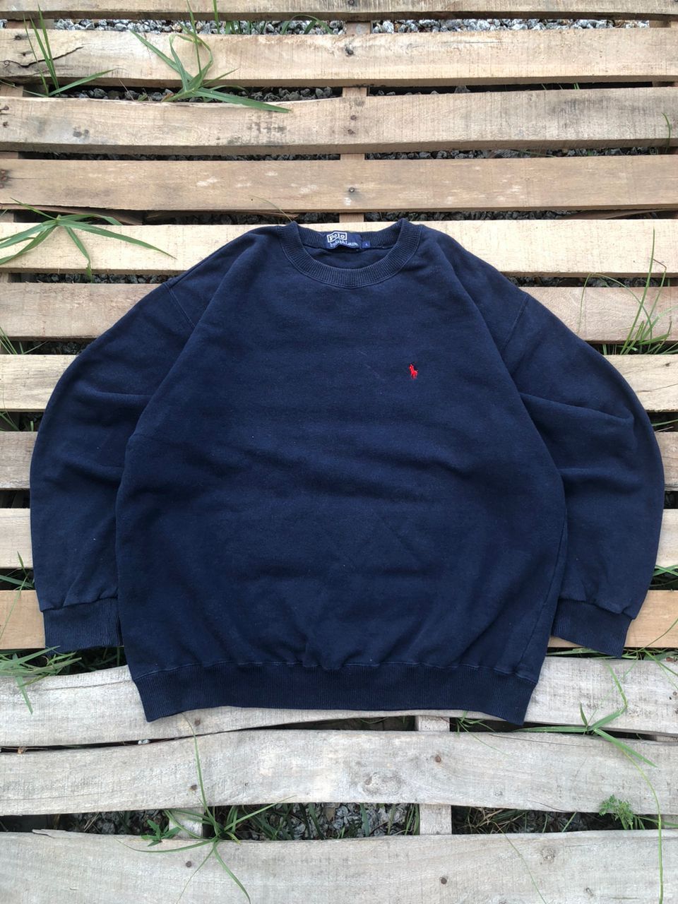 Polo Ralph Lauren Vintage Polo Ralph Lauren Big Logo Sweatshirt Size US L / EU 52-54 / 3 - 2 Thumbnail