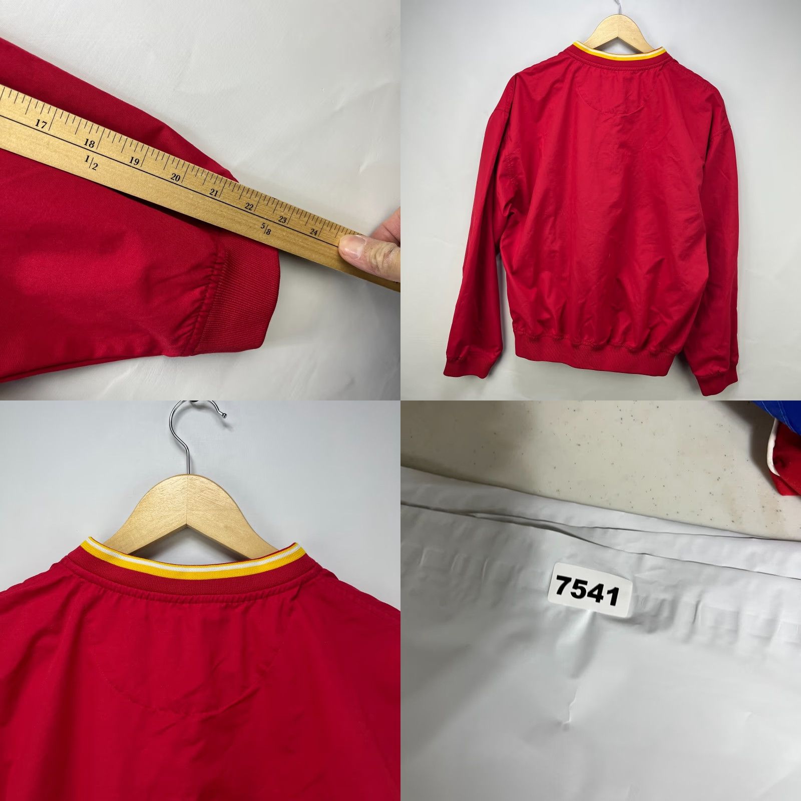 Nike VINTAGE Nike Iowa State Cyclones University Pullover Windbreaker Jacket S Red 90s Mens Jacket Size US S / EU 44-46 / 1 - 8 Thumbnail