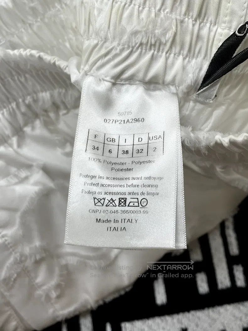 Dior Dior White tassel shorts Size 42" / US 20 - 5 Thumbnail