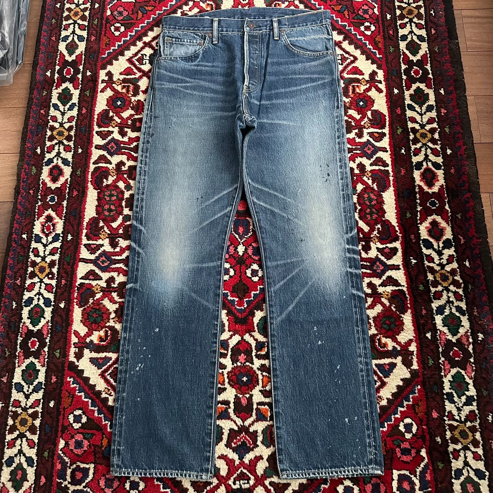 Visvim visvim 22ss water-washed denim pants w34l30 Size US 34 / EU 50 - 1 Thumbnail