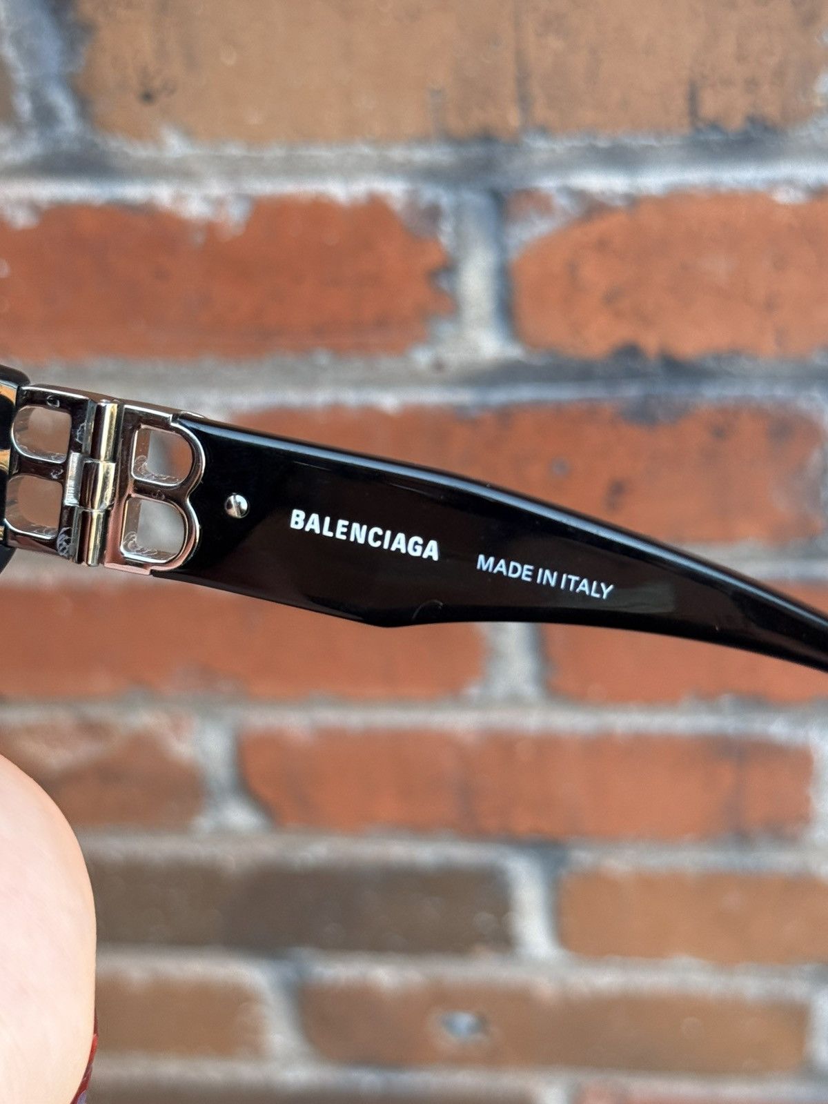 Balenciaga Balenciaga Double B Sunglasses Size ONE SIZE - 6 Thumbnail