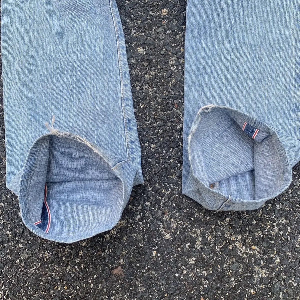 Self Edge 💥 REDLINE 💥 Vintage Edwin 505 Jeans Light Wash Denim Pants Size US 29 - 16 Thumbnail