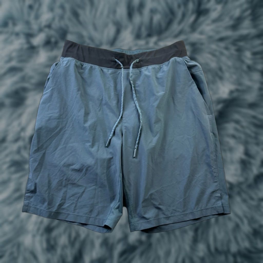 Lululemon Lululemon Shorts Mens Medium Blue 9" Running The Lined Size US 31 - 1 Thumbnail