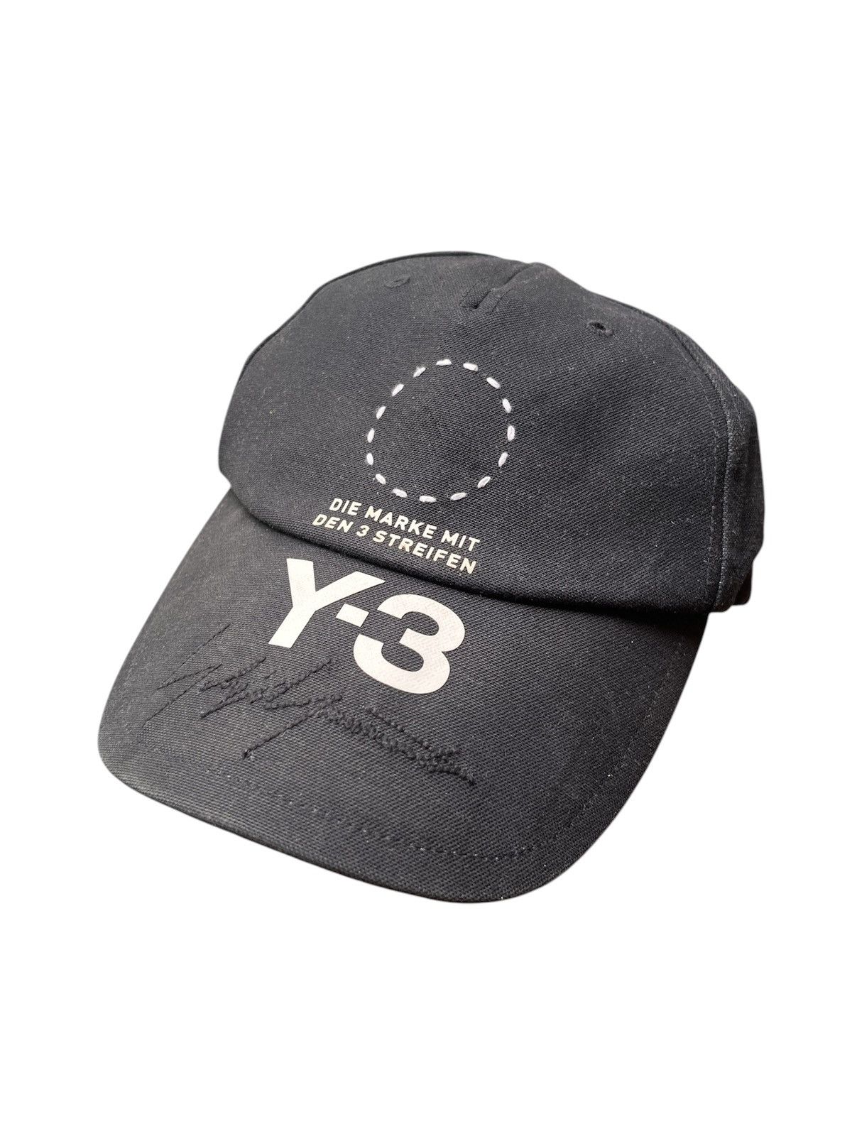 Adidas × Y-3 × Yohji Yamamoto Y-3 ADIDAS STREET CAP BLACK HAT Size ONE SIZE - 1 Thumbnail
