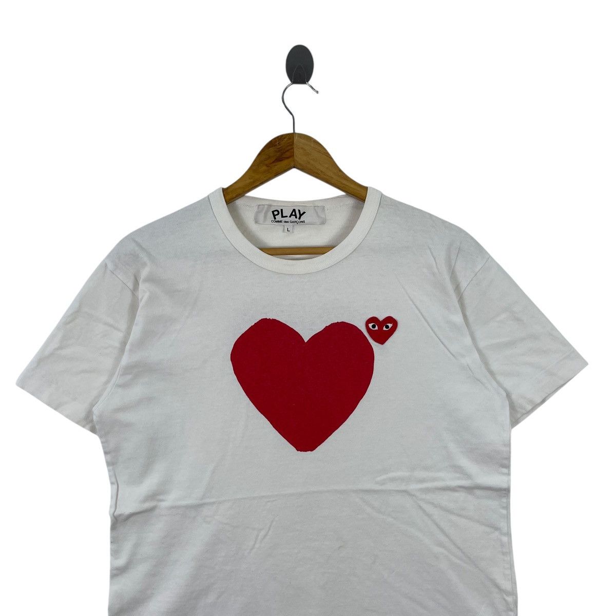 Comme des Garcons PLAY AD2017 COMME des GARÇONS PLAY Tee Shirt Size US L / EU 52-54 / 3 - 2 Thumbnail