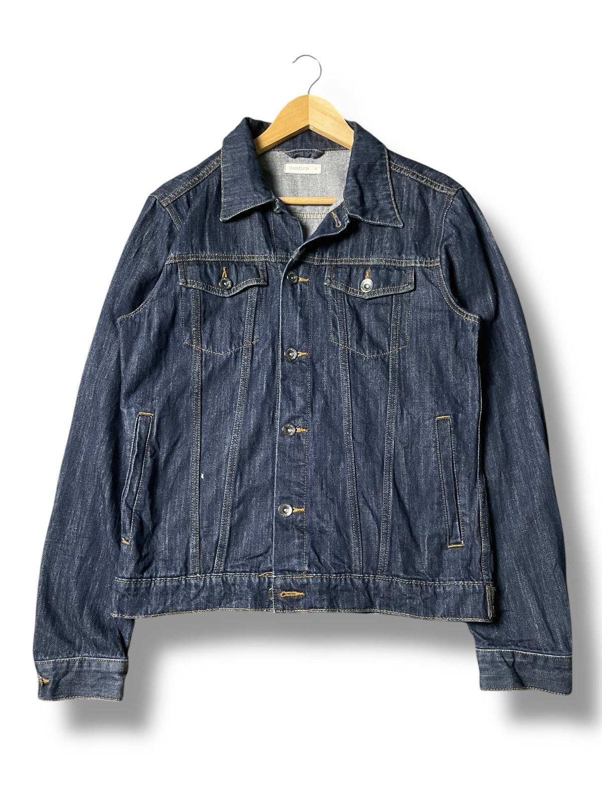 Japanese Brand × Vintage CONFIRM Japanese Brand Denim Jacket (96) Size US M / EU 48-50 / 2 - 1 Thumbnail