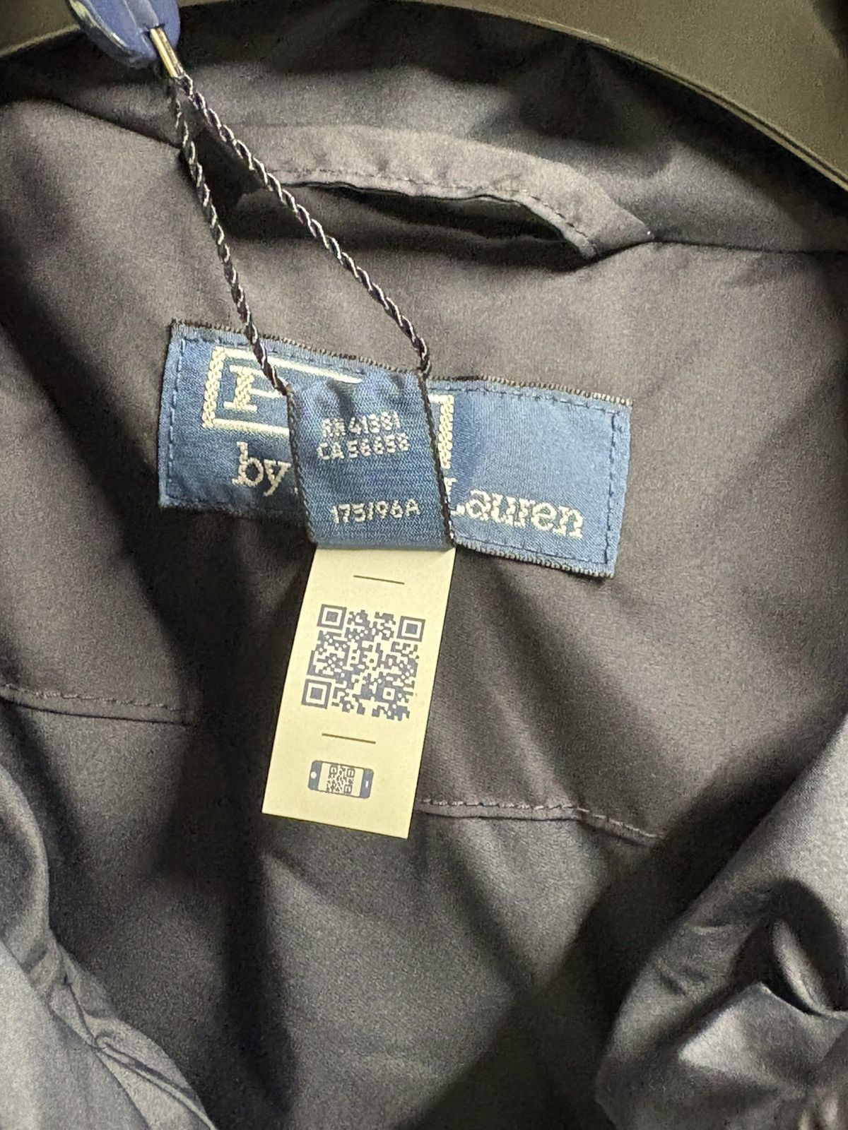 Polo Ralph Lauren Navy Quilted Hooded Jacket Ralph Lauren Men’s Size M – New Size US M / EU 48-50 / 2 - 7 Thumbnail