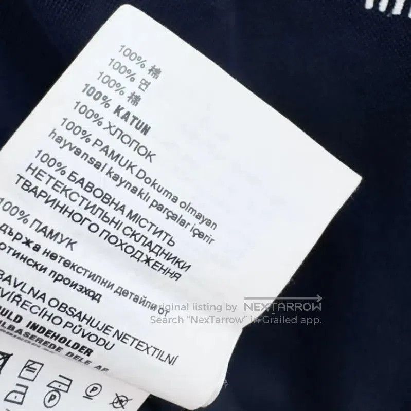 Miu Miu Miu Miu Navy Cotton Short Sleeve Tee . Size XS / US 0-2 / IT 36-38 - 7 Thumbnail