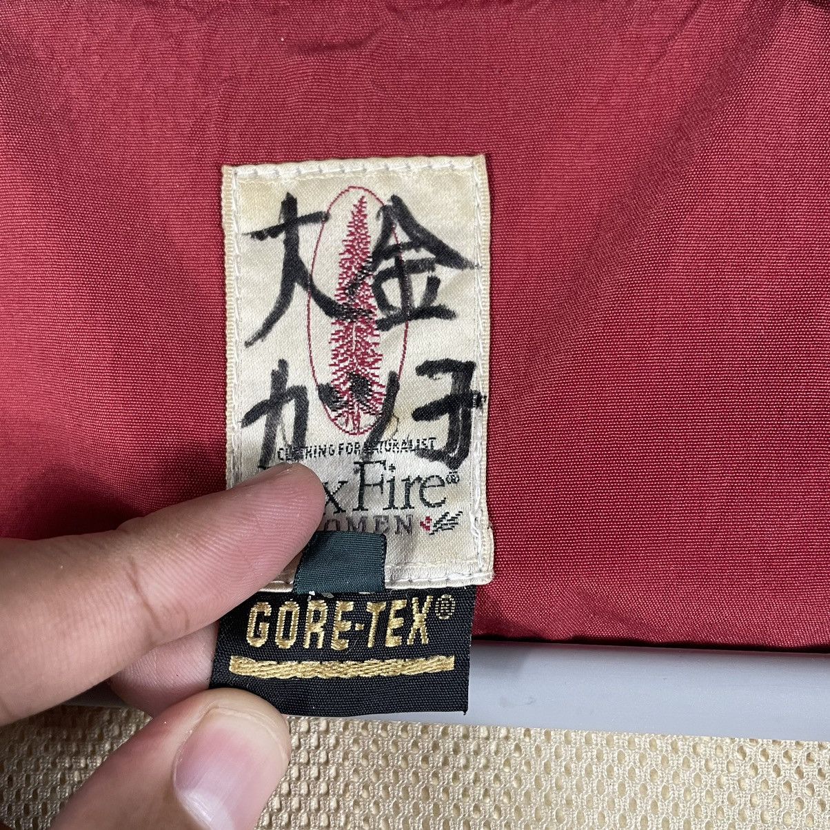 Goretex × Vintage 🔥Rare🔥🇯🇵Fox Fire Goretex Zipper Buttons Faded Light Jacket Size M / US 6-8 / IT 42-44 - 18 Thumbnail