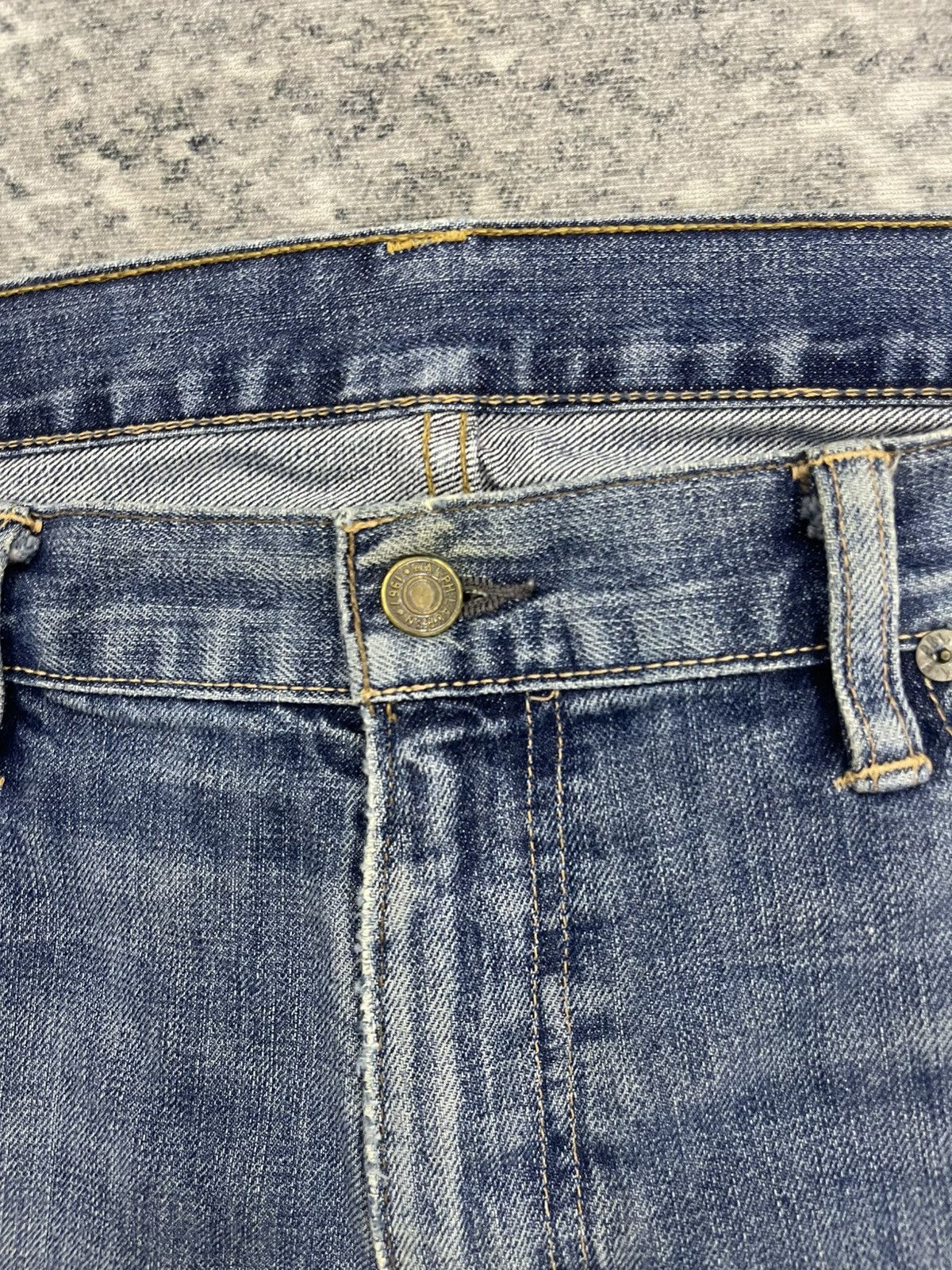 RRL Ralph Lauren Vintage Polo Ralph Lauren Baggy Distressed Denim Size US 36 / EU 52 - 4 Thumbnail