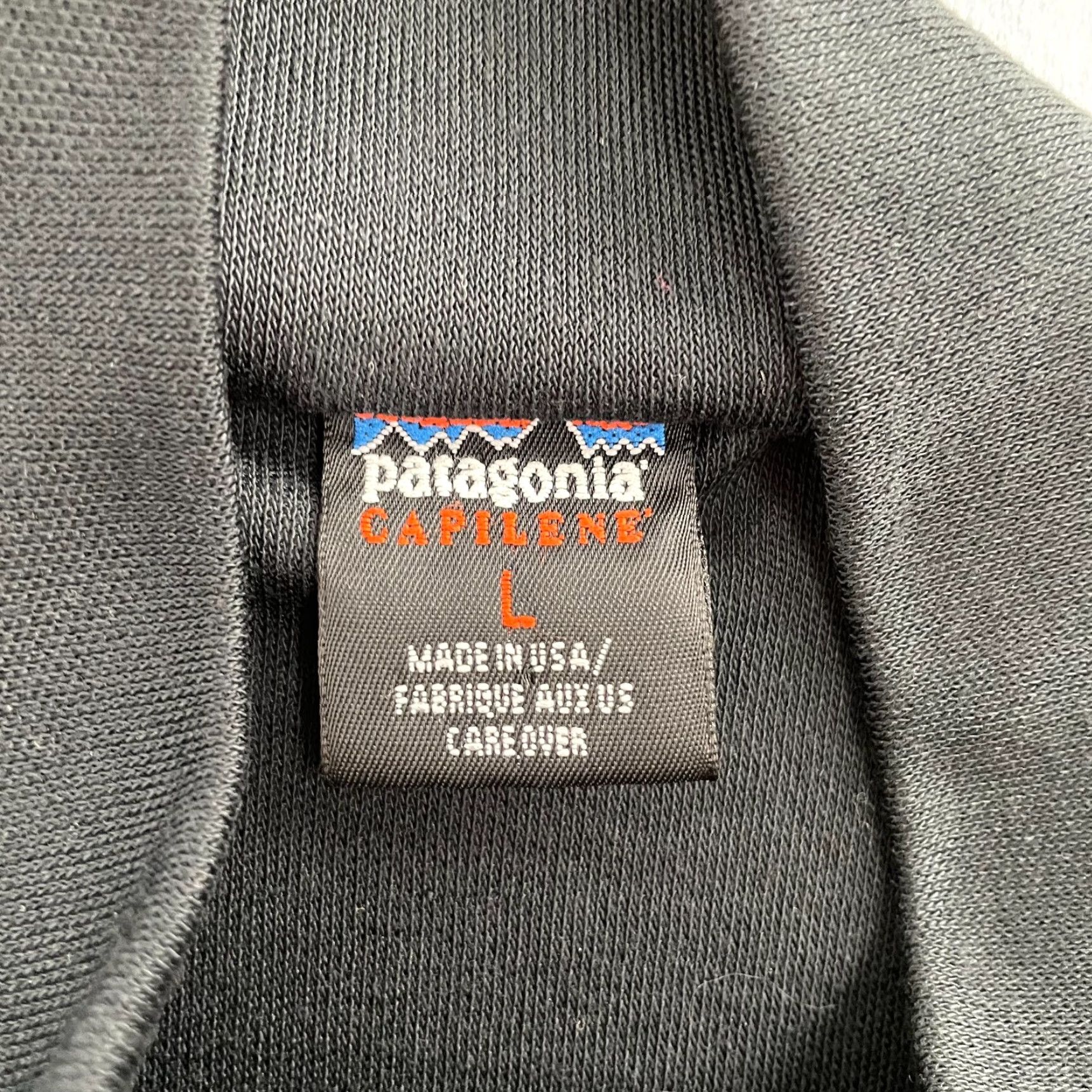 Patagonia VINTAGE Patagonia Sweater Adult Large Black Capilene ¼ Zip Pullover USA Mens L Size US L / EU 52-54 / 3 - 4 Thumbnail