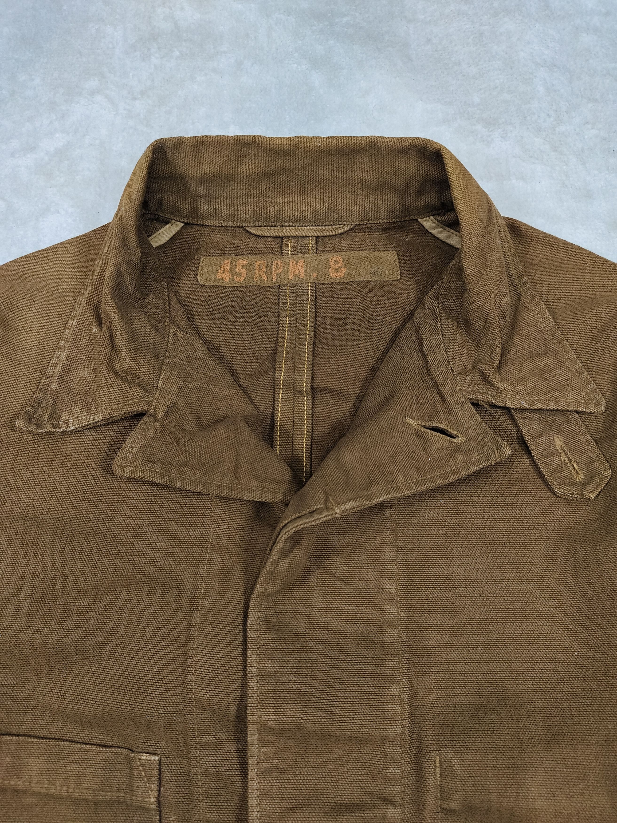 45rpm 90s 45RPM- Minimal Atelier Canvas Work Coat Jacket Size US M / EU 48-50 / 2 - 7 Thumbnail