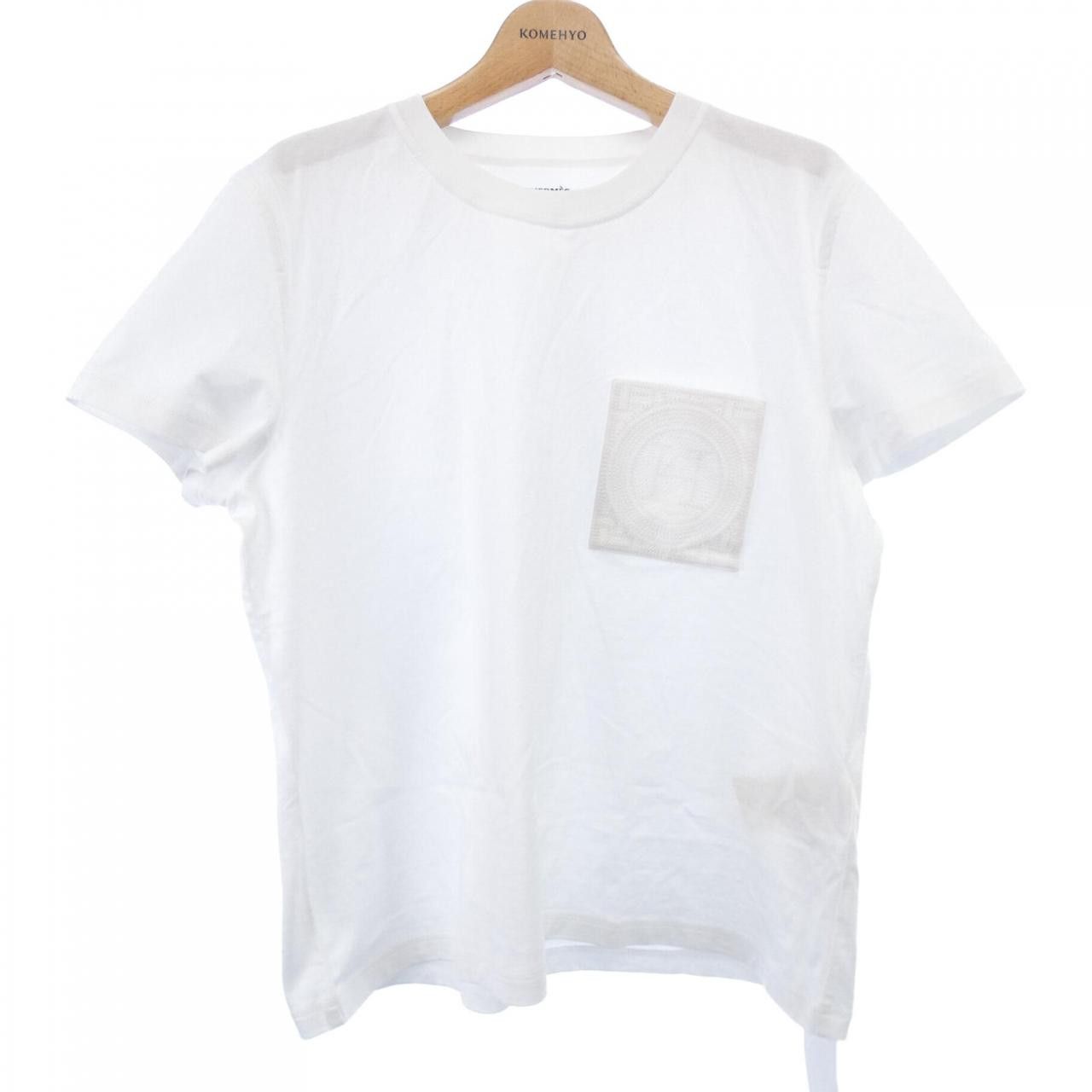 Hermes Hermes Hermes MOSAIQUE Cotton TShirt Textile T-Shirts DUTY FREE for USA Size ONE SIZE - 1 Thumbnail