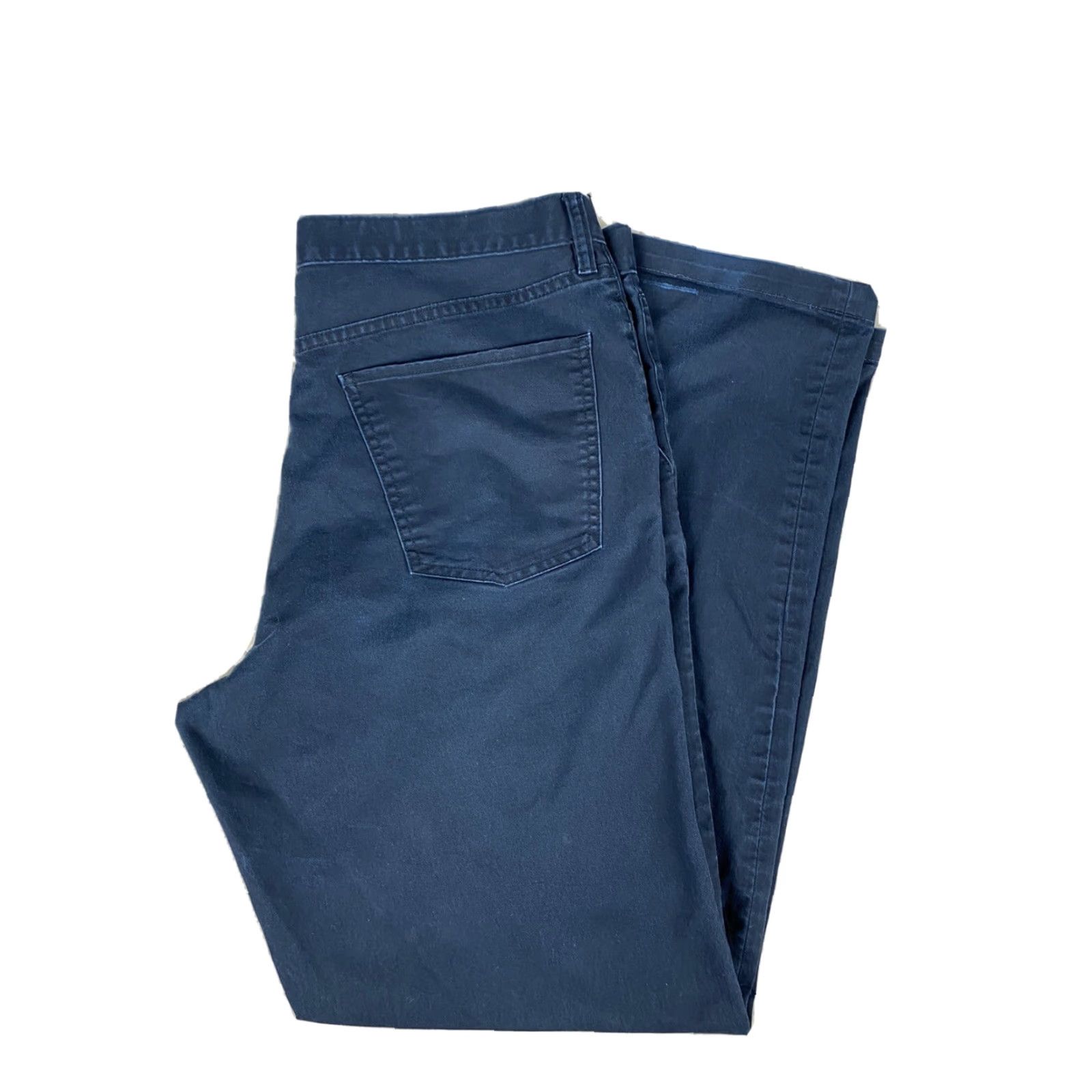 Lands' End Lands' End Traditional Fit 5 Pocket Casual Black Mens Pants Sz 38 Work Straight Size US 38 / EU 54 - 2 Thumbnail