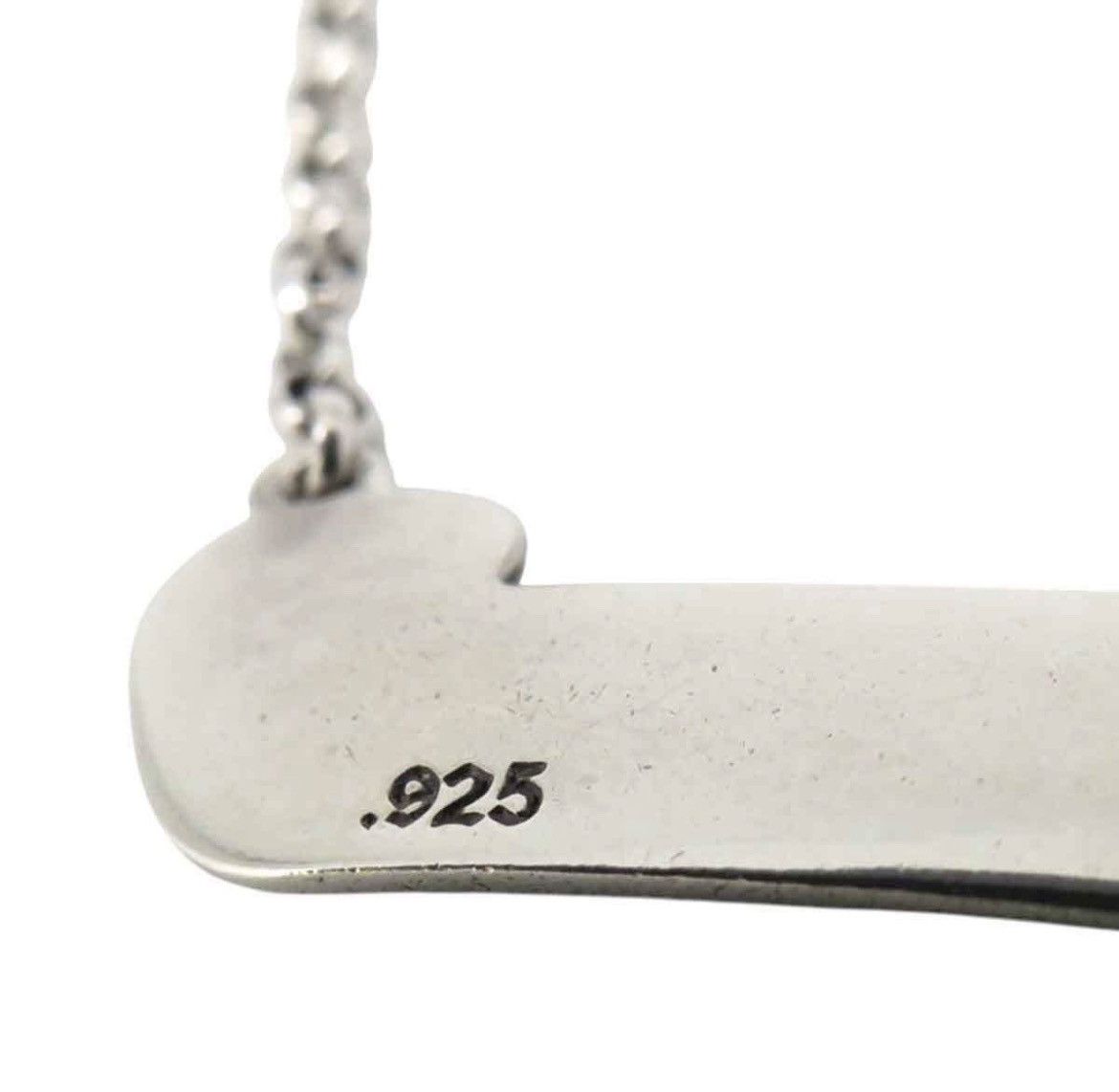 Chrome Hearts Chrome Hearts Scroll Label Roll Chain Necklace Size ONE SIZE - 8 Thumbnail