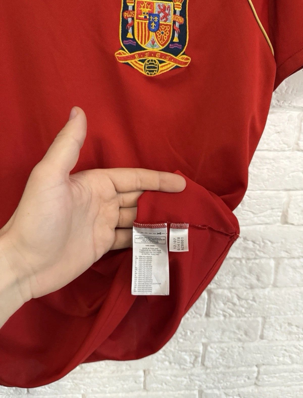 Adidas Adidas Spain Home Jersey 08/09 Football Shirt Sz S Size US S / EU 44-46 / 1 - 5 Thumbnail
