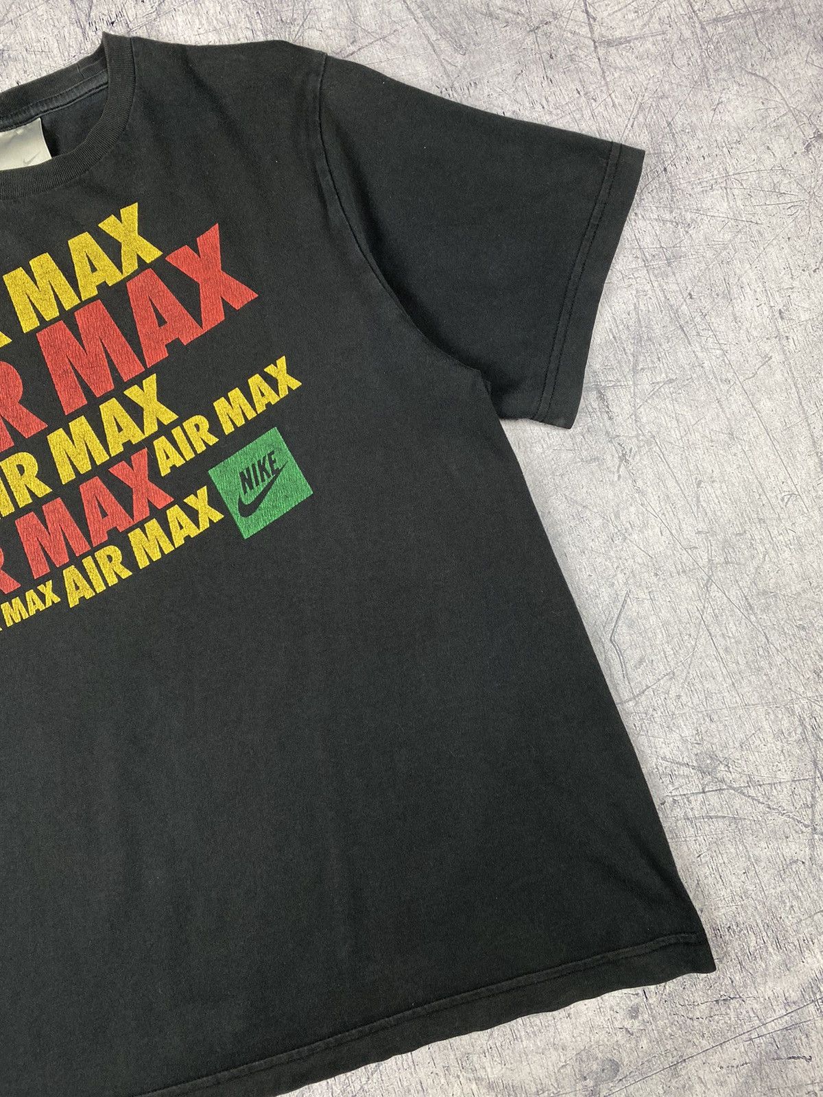 Nike × Vintage Vintage Nike Air Max Drill Bag Logo Tee T Shirt Size S Size US S / EU 44-46 / 1 - 4 Thumbnail
