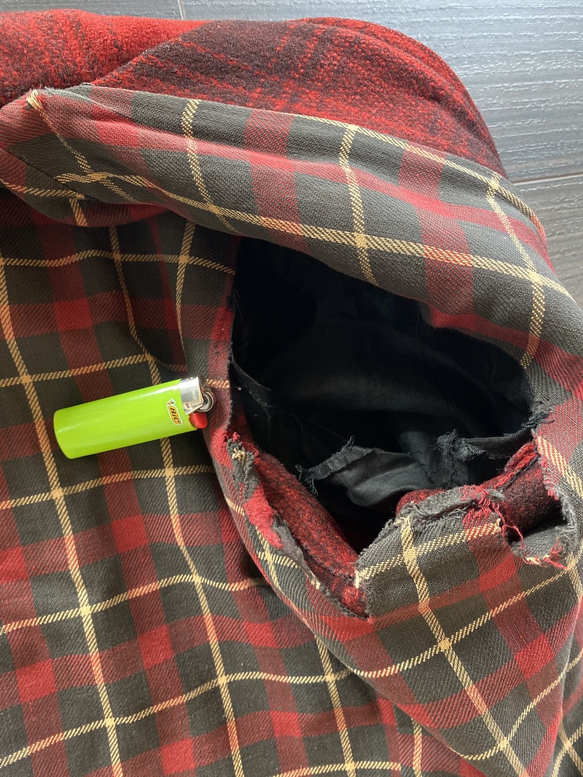 Vintage 1930s buffalo plaid hunting jacket L Size US L / EU 52-54 / 3 - 17 Thumbnail