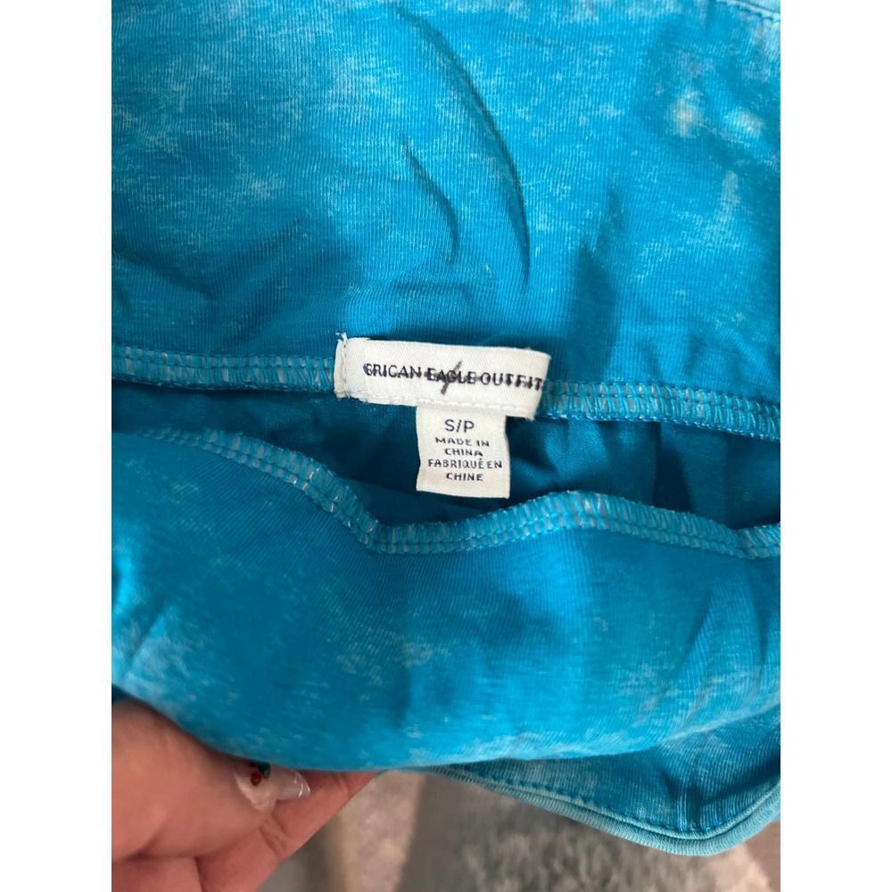 American Eagle Outfitters American Eagle Blue Stretch Mini Skirt Women’s Size S | Soli Size 26" / US 2 / IT 38 - 3 Thumbnail