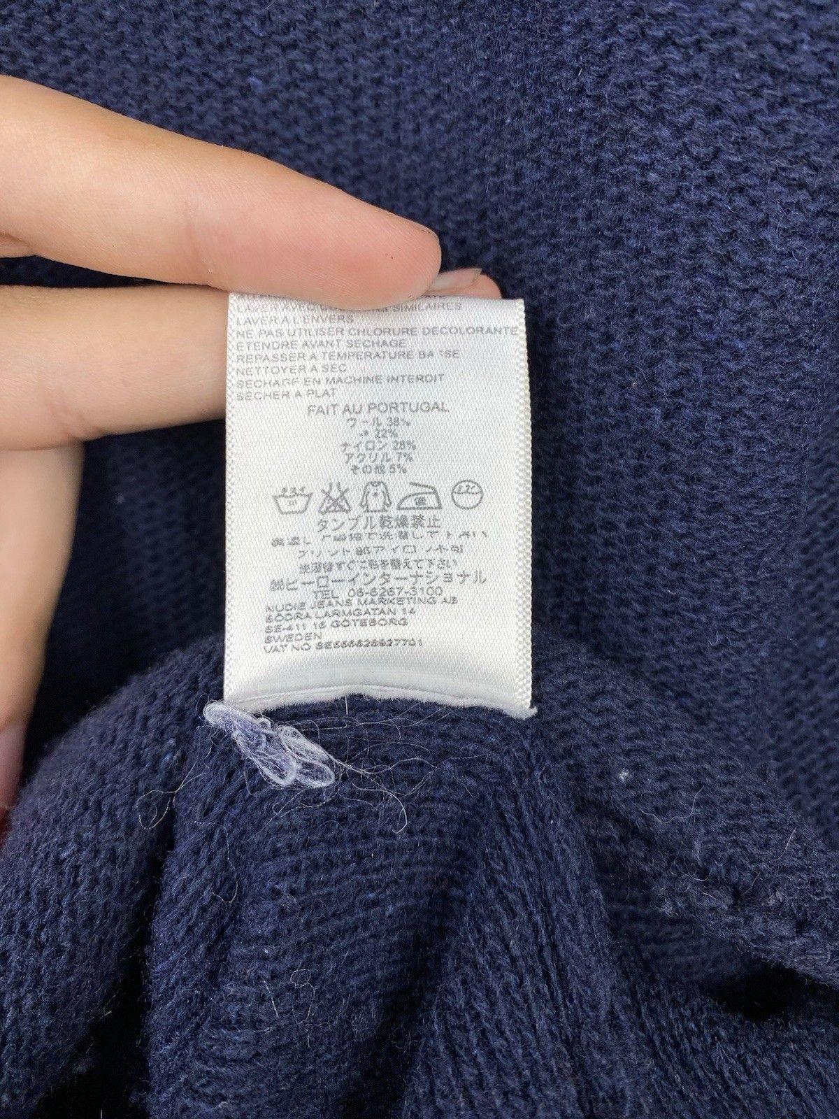Nudie Jeans Nudie Jeans Wool Cotton Knit Casual Sweater Jumper Size US L / EU 52-54 / 3 - 19 Thumbnail
