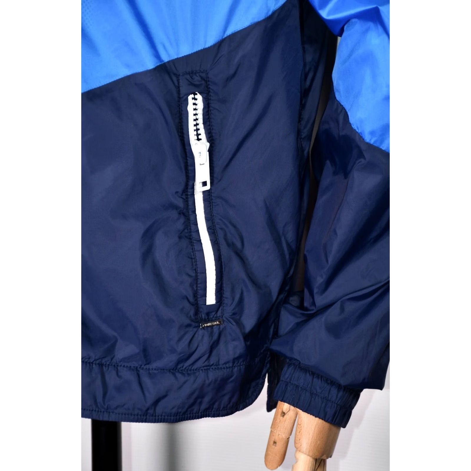 Diesel DIESEL J-THACH 0TAOC-900 NYLON TRACK JACKET MENS XL Multicolor Zip Windbreaker Casual Jacket Mens Size US XL / EU 56 / 4 - 4 Thumbnail