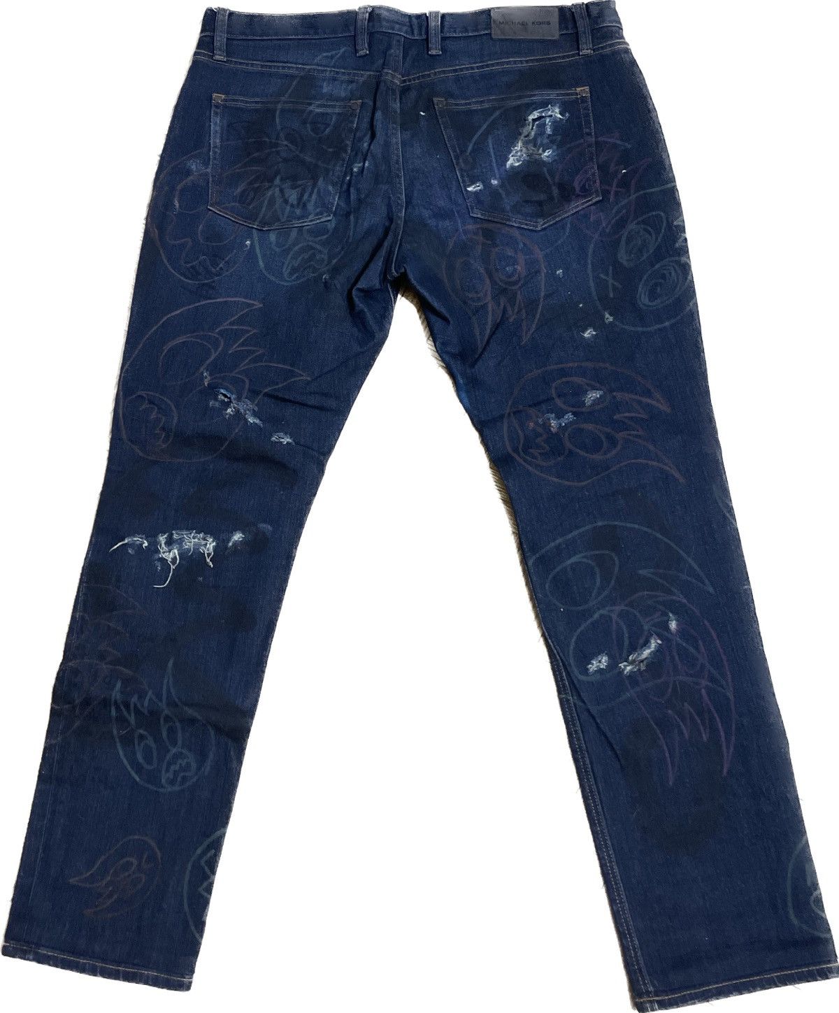 Other HPWK 2019 drawn and slashed denim Size US 35 - 2 Thumbnail