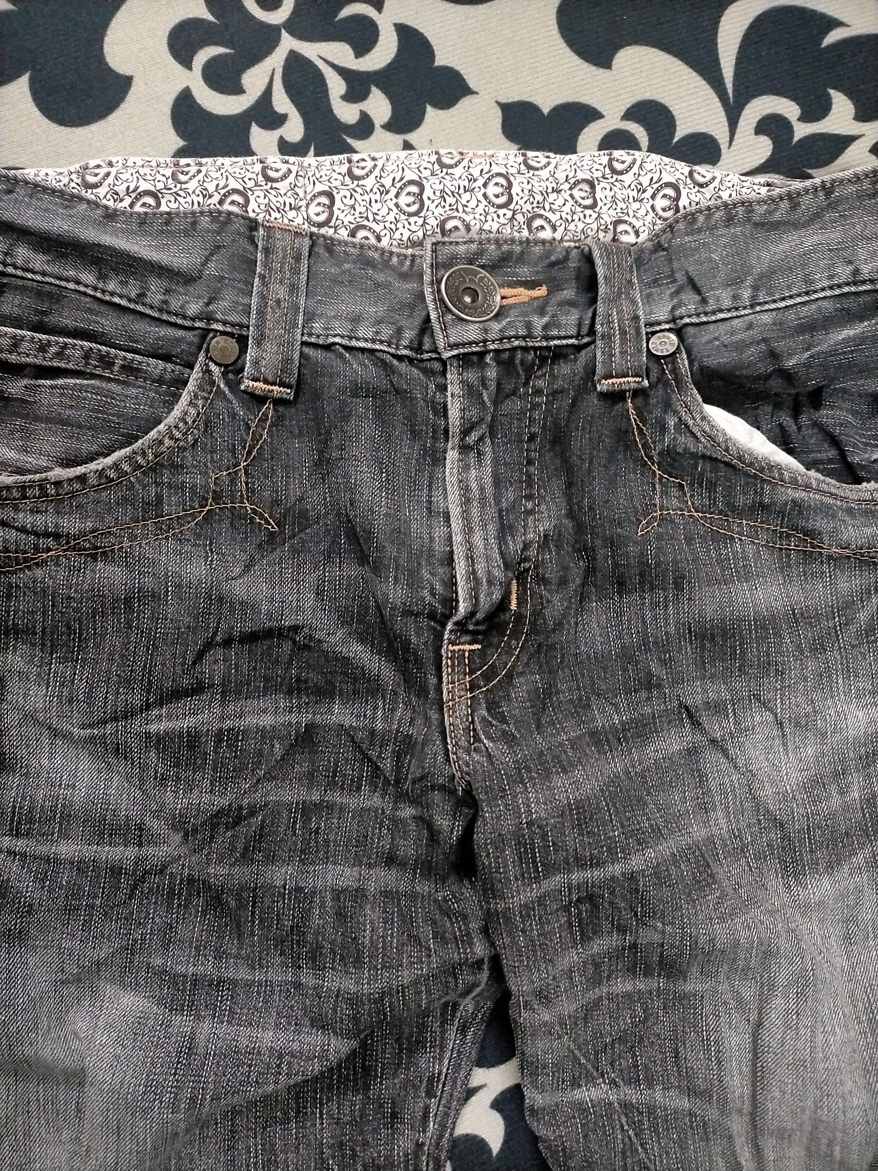 Edwin × If Six Was Nine × KMRii 🔥Sick🔥 Edwin 503 Distressed Ripped Washed Jeans Size US 31 - 4 Thumbnail