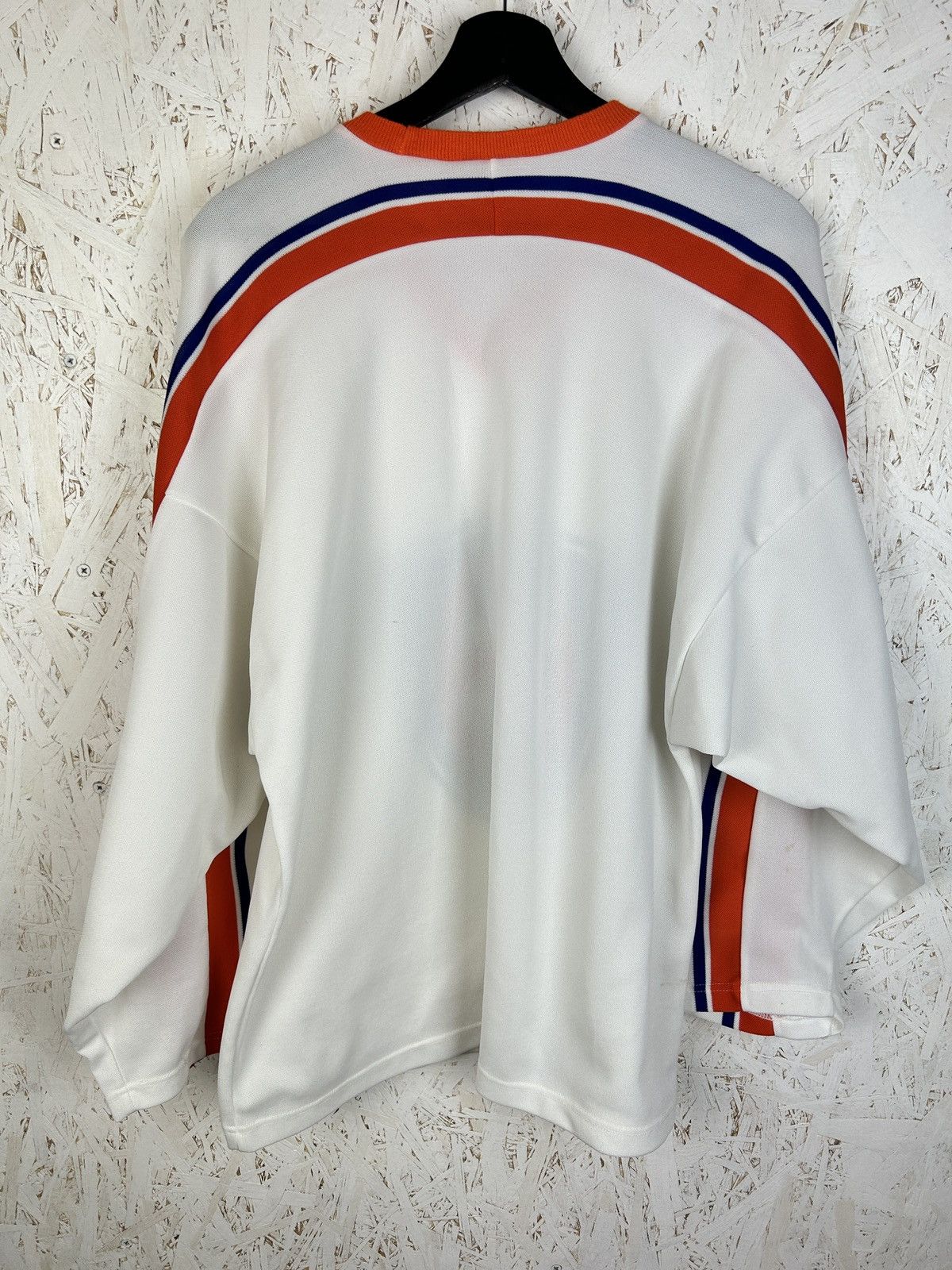 NHL 80s Tappara Tampere Retro Top Knit Hockey Jersey NHL ~L Size US L / EU 52-54 / 3 - 5 Thumbnail