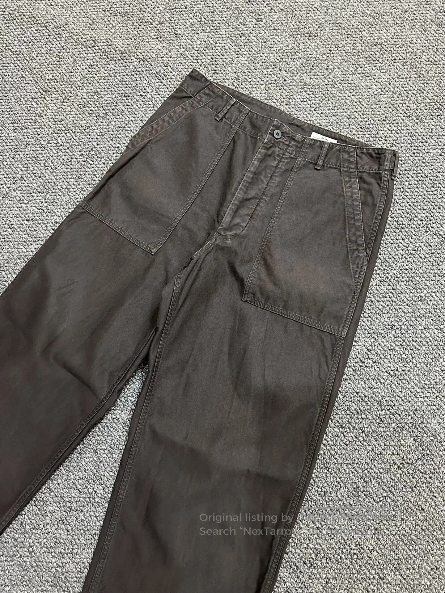 Visvim visvim 24aw alda pants in charcoal black. Size US 34 / EU 50 - 2 Thumbnail