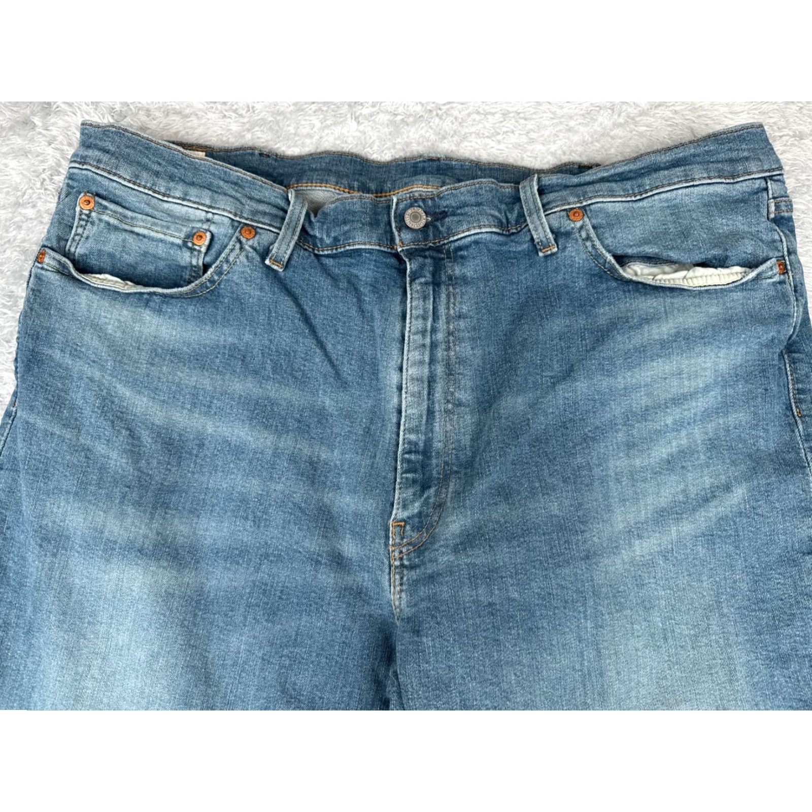 Levi's Levis Jeans Adult 42 Blue Denim Cotton 541 Big E Premium Retro Mens Size US 42 / EU 58 - 4 Thumbnail