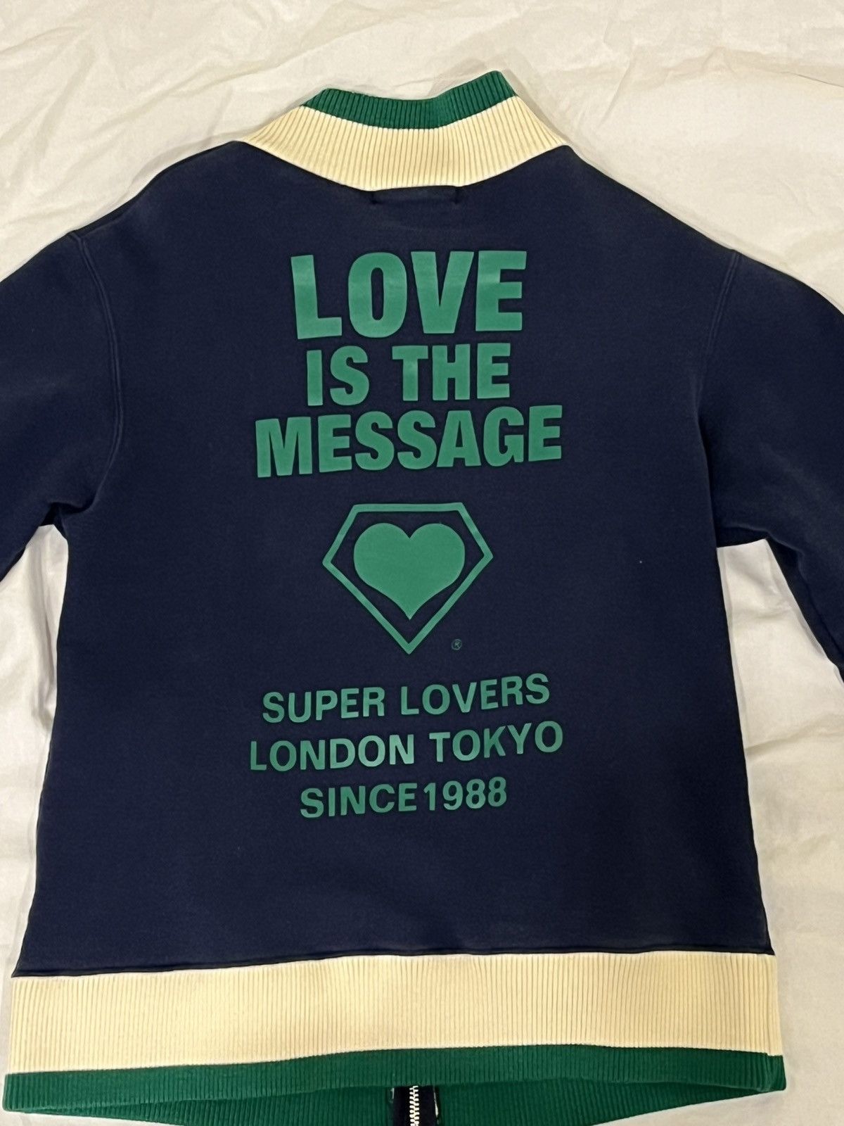 Japanese Brand × Vintage Japanese Super Lovers zip up Size US M / EU 48-50 / 2 - 5 Thumbnail
