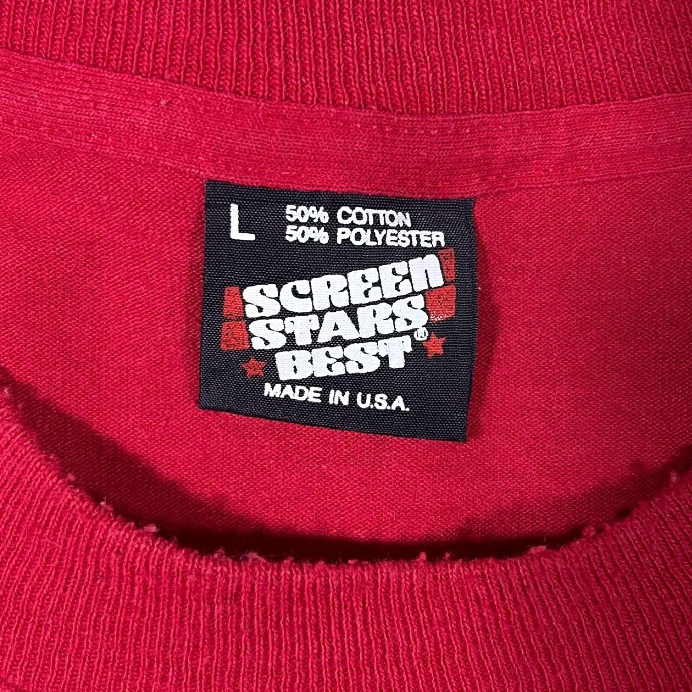 Vintage VINTAGE Screen Stars 1991 NDR Nationals Nebraska Single Stitch T-Shirt Medium Red Mens Shirt Short Sleeve Cotton Graphic Racing NTW TV662 Size US M / EU 48-50 / 2 - 6 Thumbnail