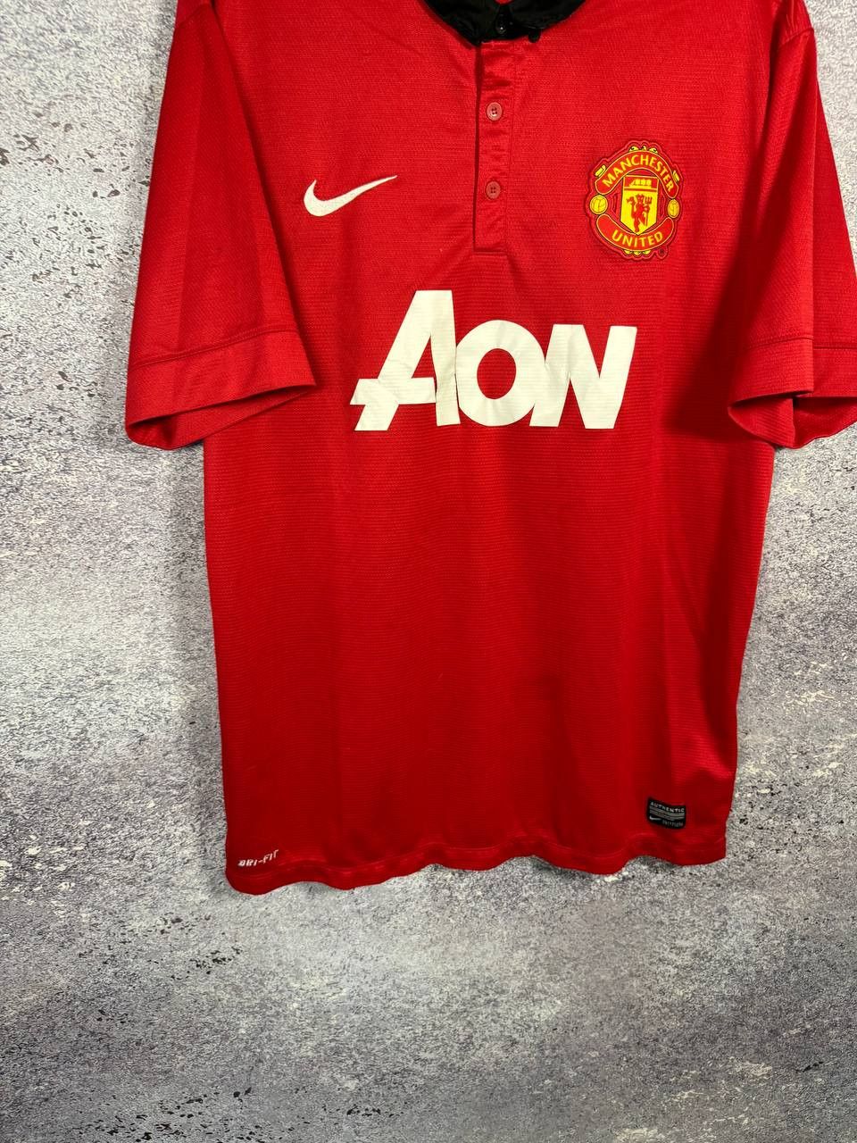 Nike Vintage Manchester United 2013/14 Nike Soccer Jersey Size US XL / EU 56 / 4 - 5 Thumbnail