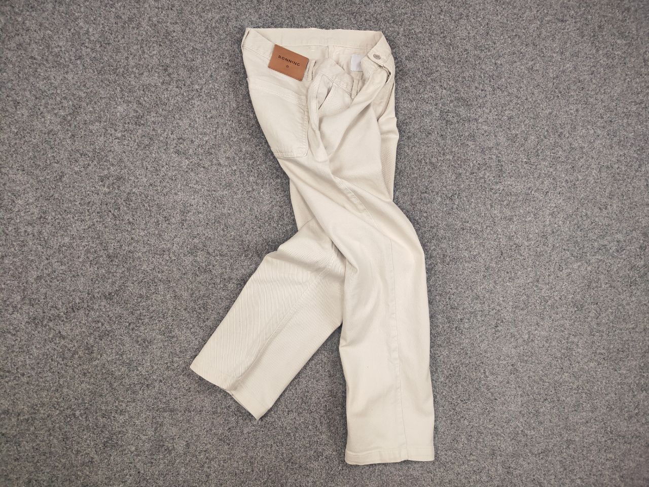 Ronning Ronning Portugal Design Casual beige Denim Jeans Loose Fit Size US 30 / EU 46 - 7 Thumbnail