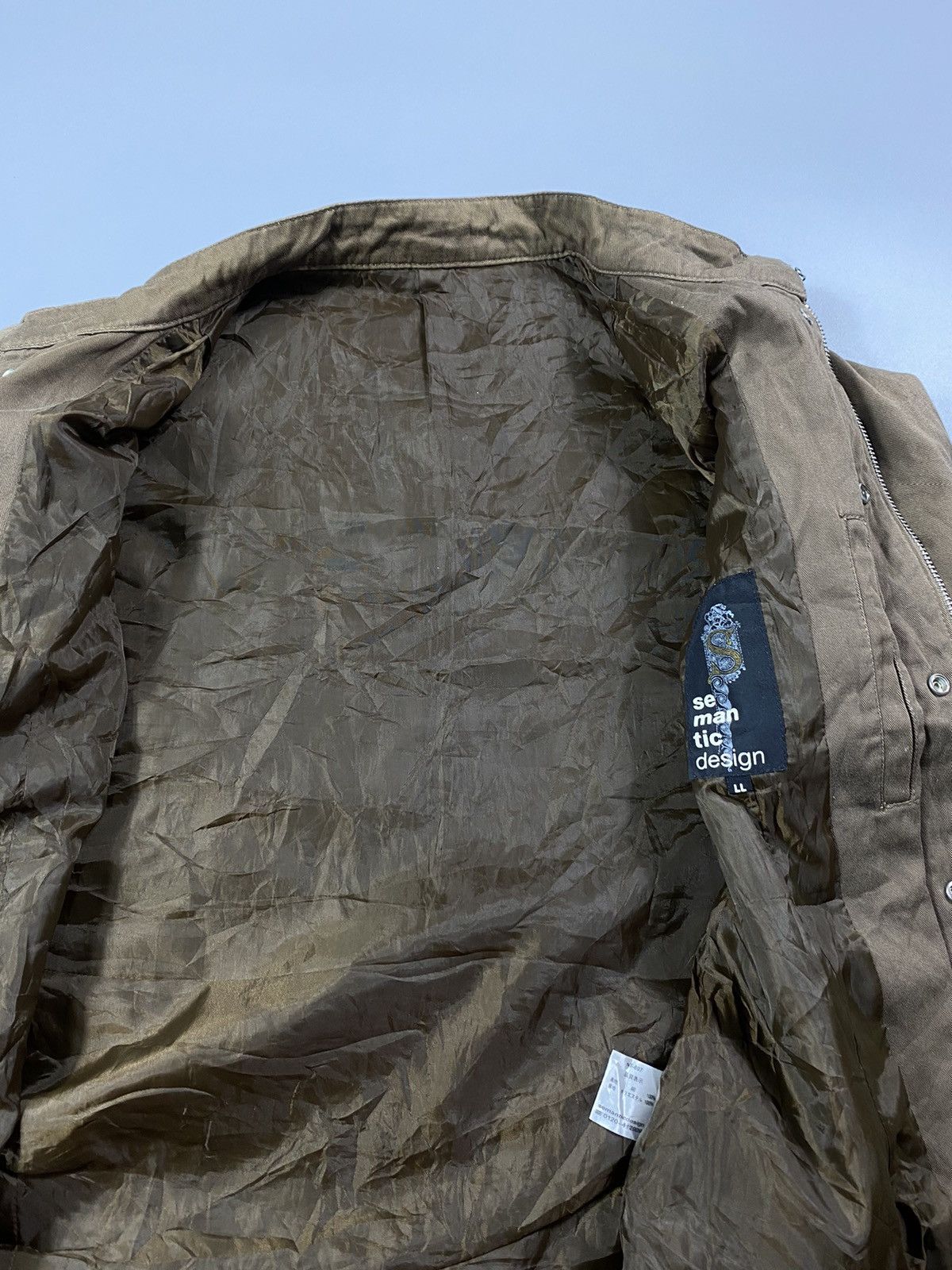 semanticdesign Avant Garde! Semantic Design- Cargo pockets zip up jacket Size US M / EU 48-50 / 2 - 9 Thumbnail
