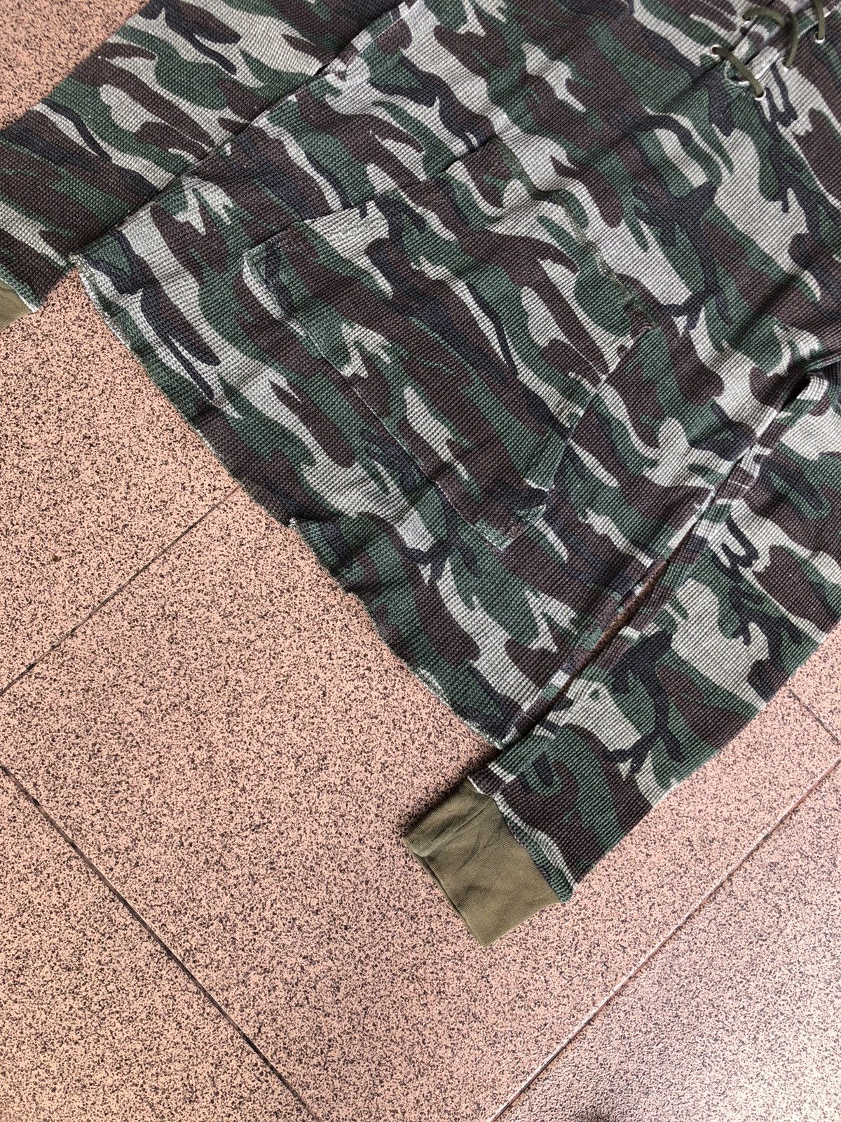 Japanese Brand 2000s DryBody Lace Up Camo vkei style Size US M / EU 48-50 / 2 - 5 Thumbnail