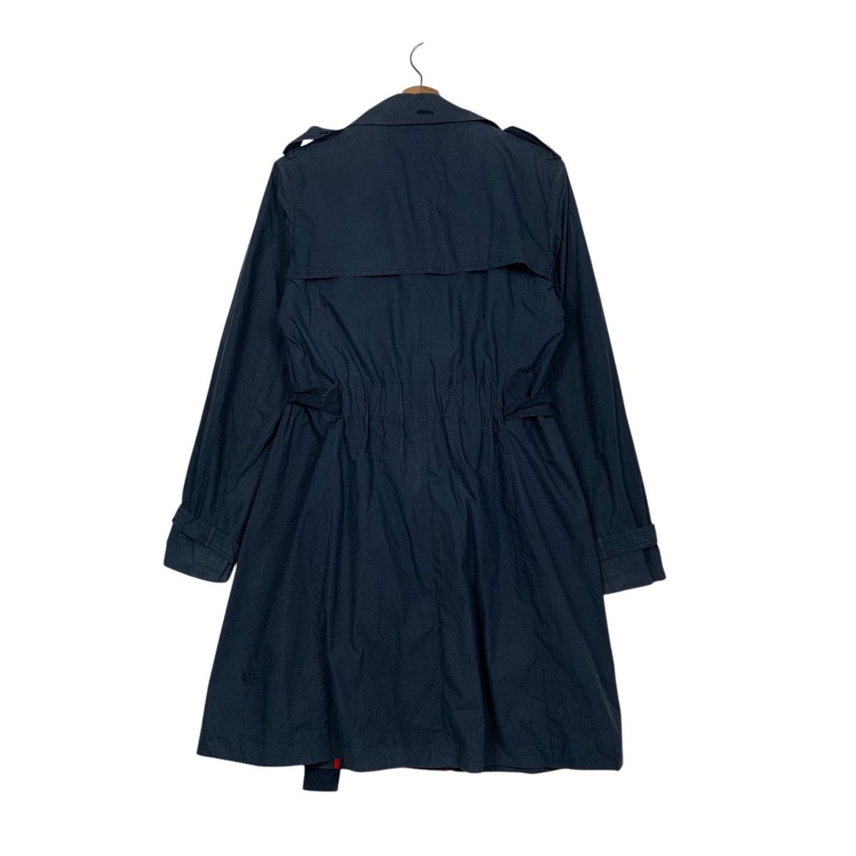 Japanese Brand PIAZZA SEMPIONE Double Breasted Trench Coat #1601-C71 Size M / US 6-8 / IT 42-44 - 7 Thumbnail
