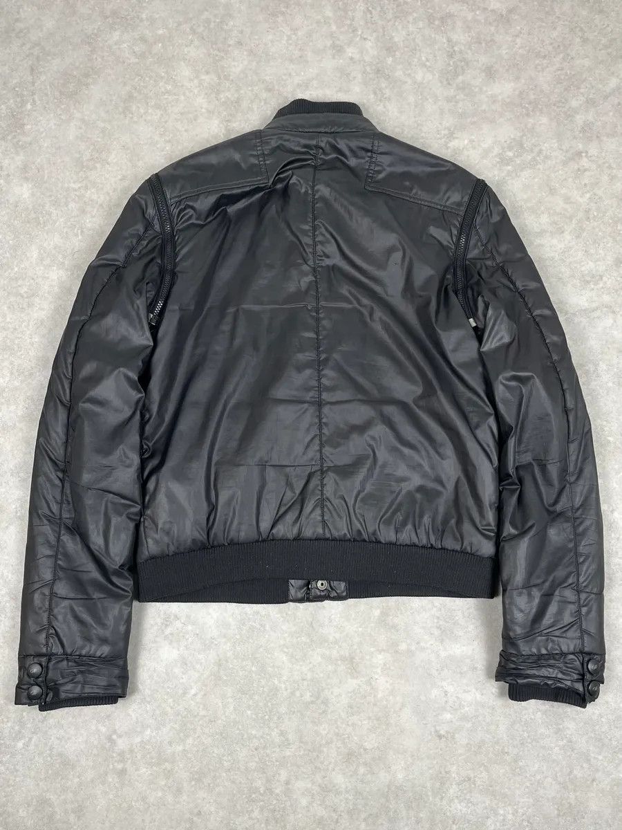 Gianfranco Ferre Gianfranco Ferré Black Signature Nylon Jacket with Detachable Sleeves Size US M / EU 48-50 / 2 - 6 Thumbnail