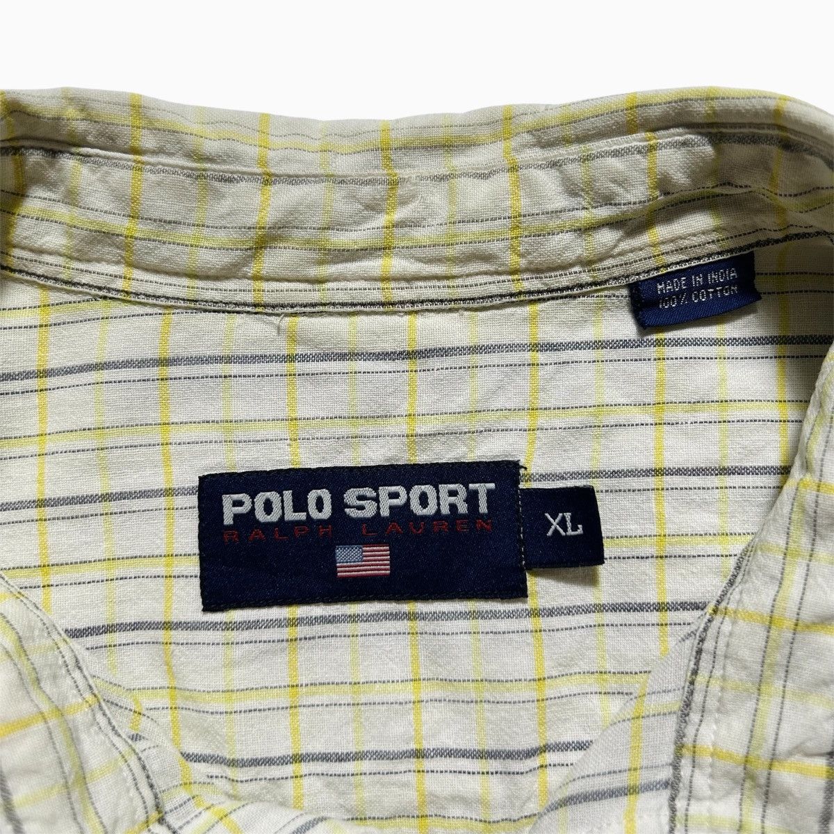 Polo Ralph Lauren Vintage Polo Sport Button Shirt Size US XL / EU 56 / 4 - 4 Thumbnail