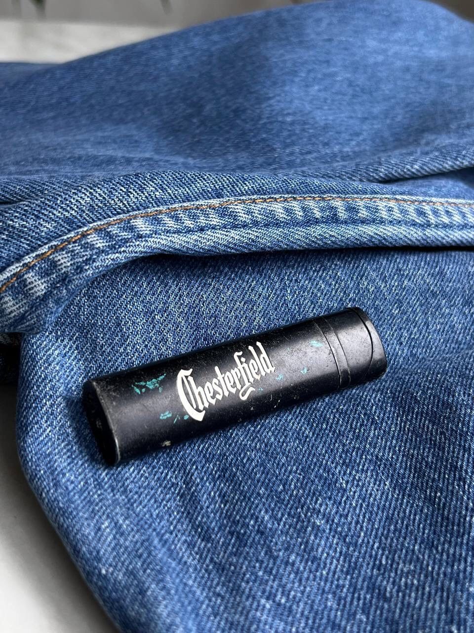 Designer × Vintage Vintage Chesterfield lighter classic long logo collection Size ONE SIZE - 1 Thumbnail