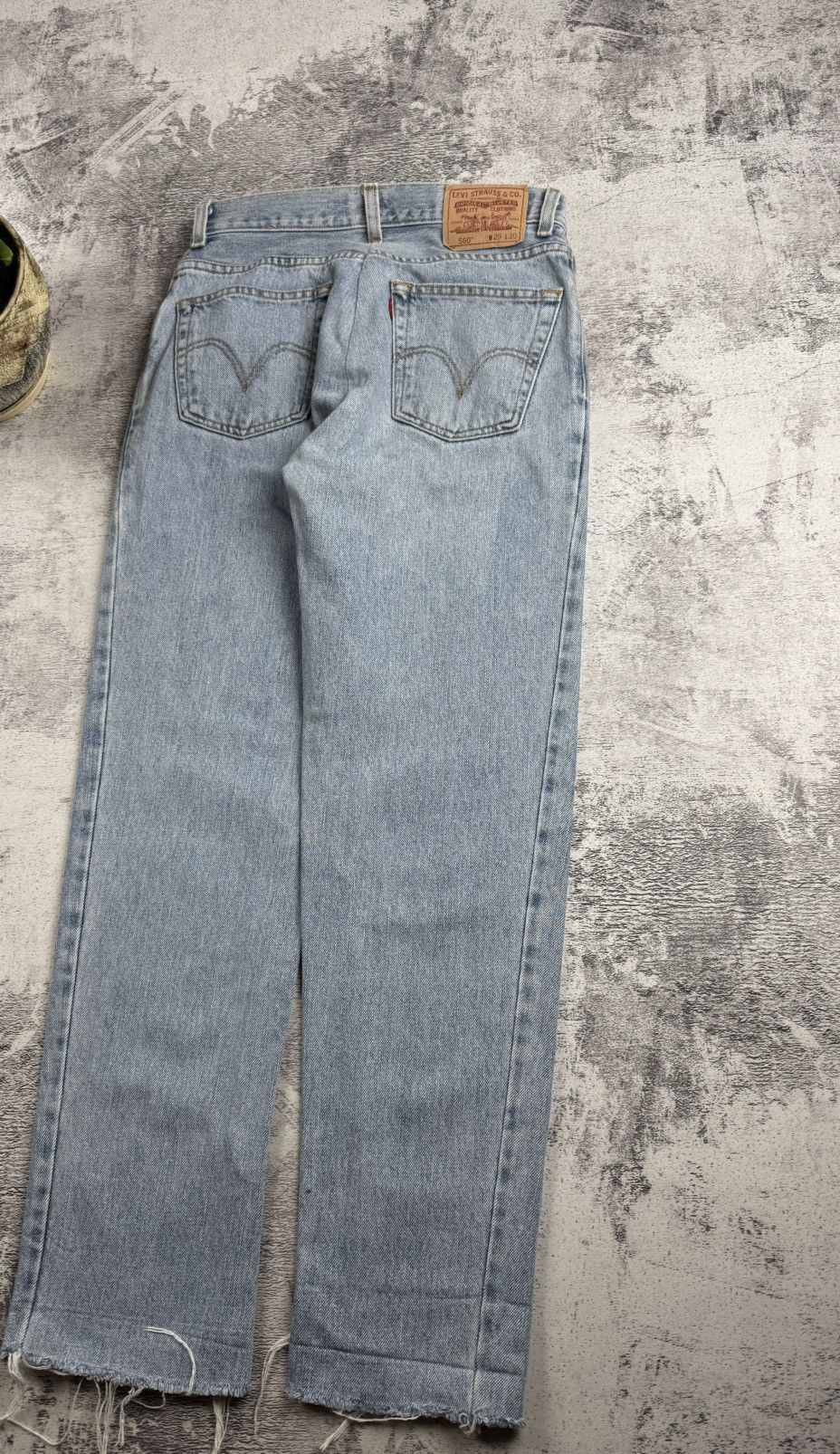 Levi's LEVIS 560 Comfort Fit W29 L30 Denim Straight USA 90s Jeans Pants Trousers Size US 30 / EU 46 - 4 Thumbnail