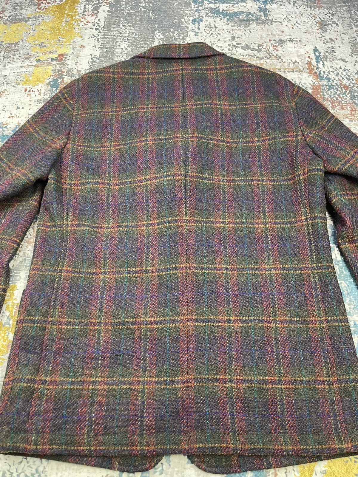 L.L. Bean Vintage LL Bean Checkered Plaid Wool Jackets Size US M / EU 48-50 / 2 - 6 Thumbnail