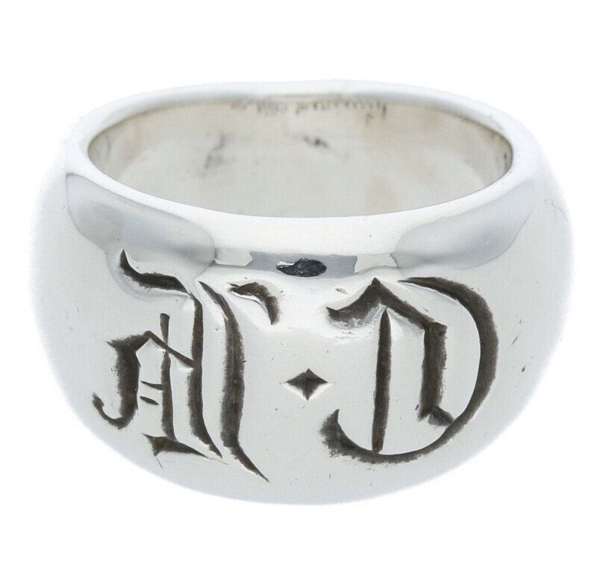 Chrome Hearts Chrome Hearts Seal Stamp Silver Ring Size ONE SIZE - 1 Thumbnail