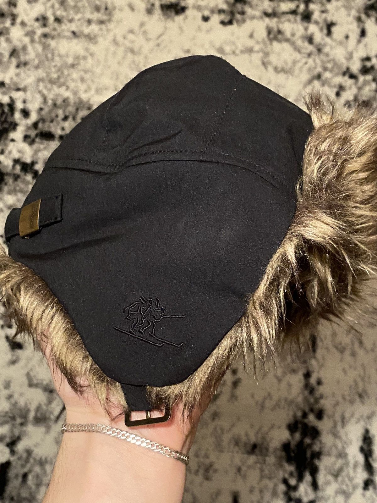 Bergans of Norway × Japanese Brand Vintage Ushanka Rabbit Hat Bergans Fur Natural Ski Size ONE SIZE - 4 Thumbnail