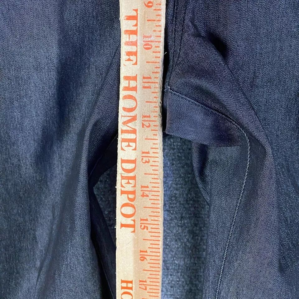Guess × Vintage Vintage Guess Jeans Women's 31 Charcoal Wash Cotton Blend Size 31" - 4 Thumbnail