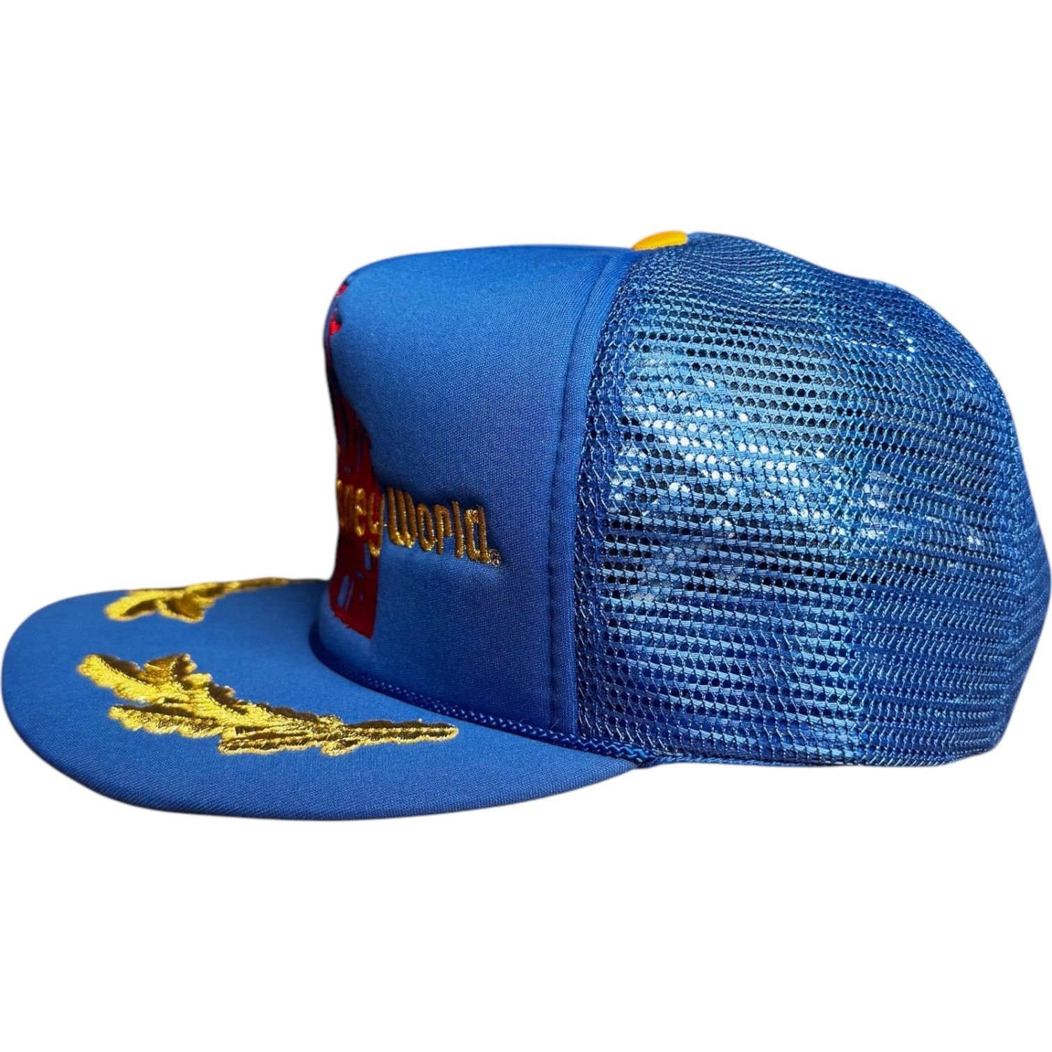Disney Vintage Walt Disney World Souvenir Trucker Snapback Hat Size ONE SIZE - 6 Thumbnail